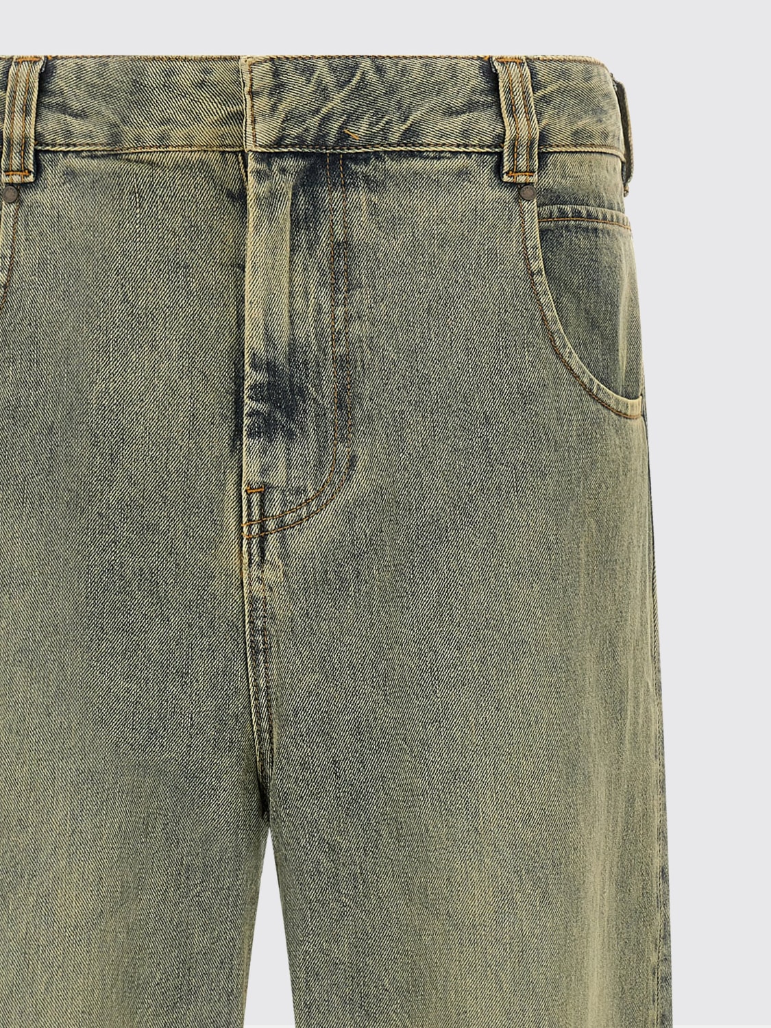 ENTIRE STUDIOS JEANS: Jeans woman Entire Studios, Yellow - Img 3