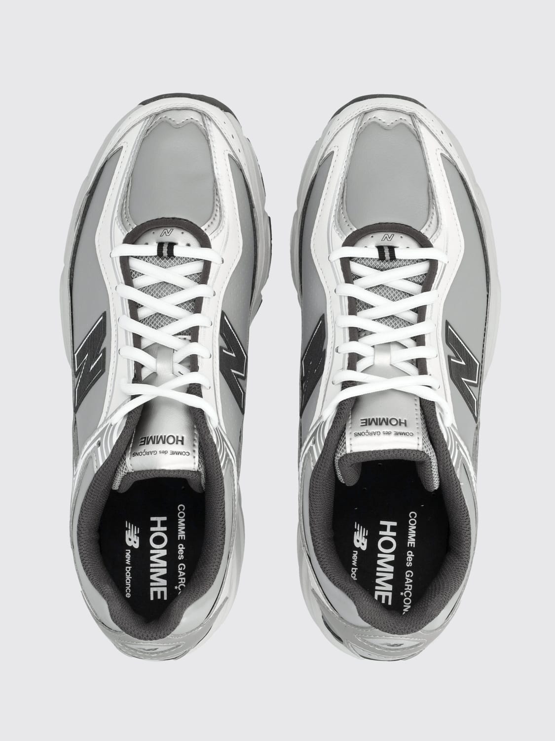COMME DES GARÇONS HOMME X NEW BALANCE SNEAKERS: Sneakers men Comme Des Garçons, Grey - Img 4