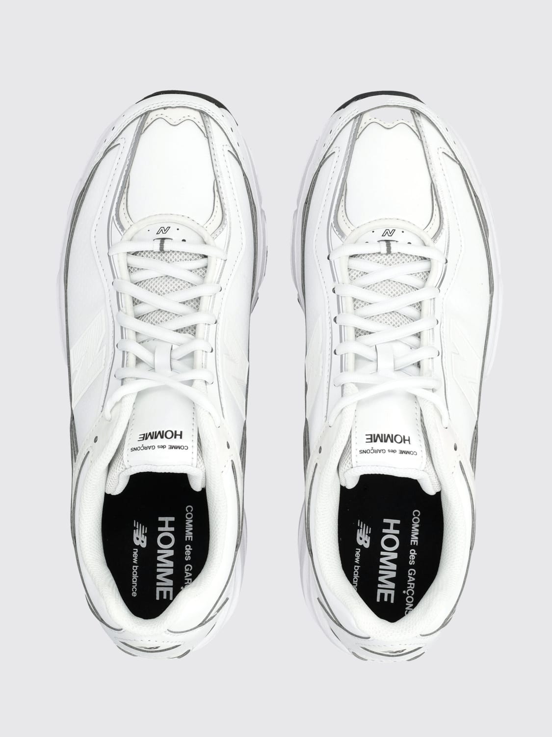 COMME DES GARÇONS HOMME X NEW BALANCE SNEAKERS: Sneakers men Comme Des Garçons, White - Img 4