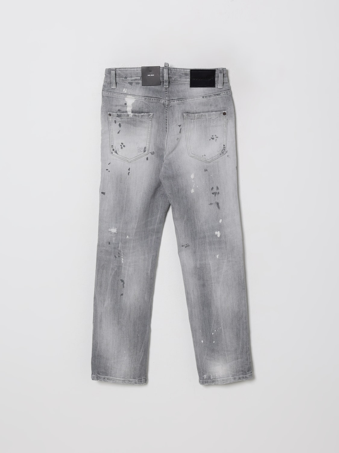 DSQUARED2 JEANS: Pantalones niños Dsquared2, Gris - Img 2