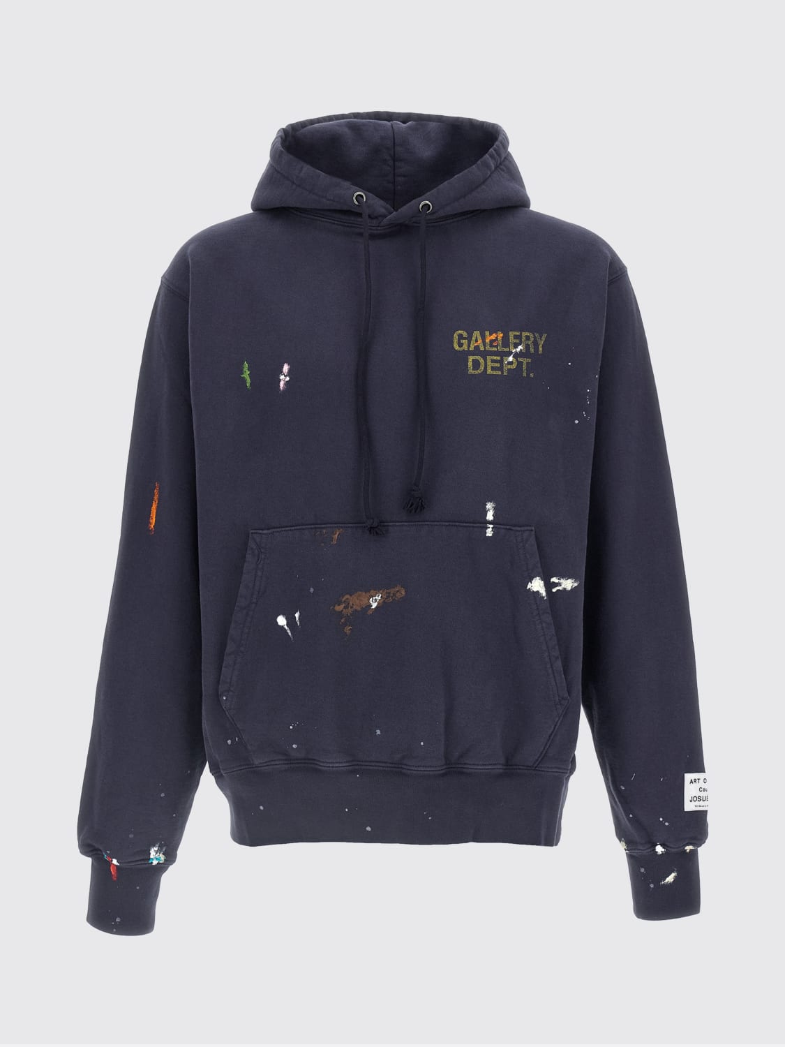 GALLERY DEPT. SWEATSHIRT: Sweatshirt homme Gallery Dept., Bleu - Img 1