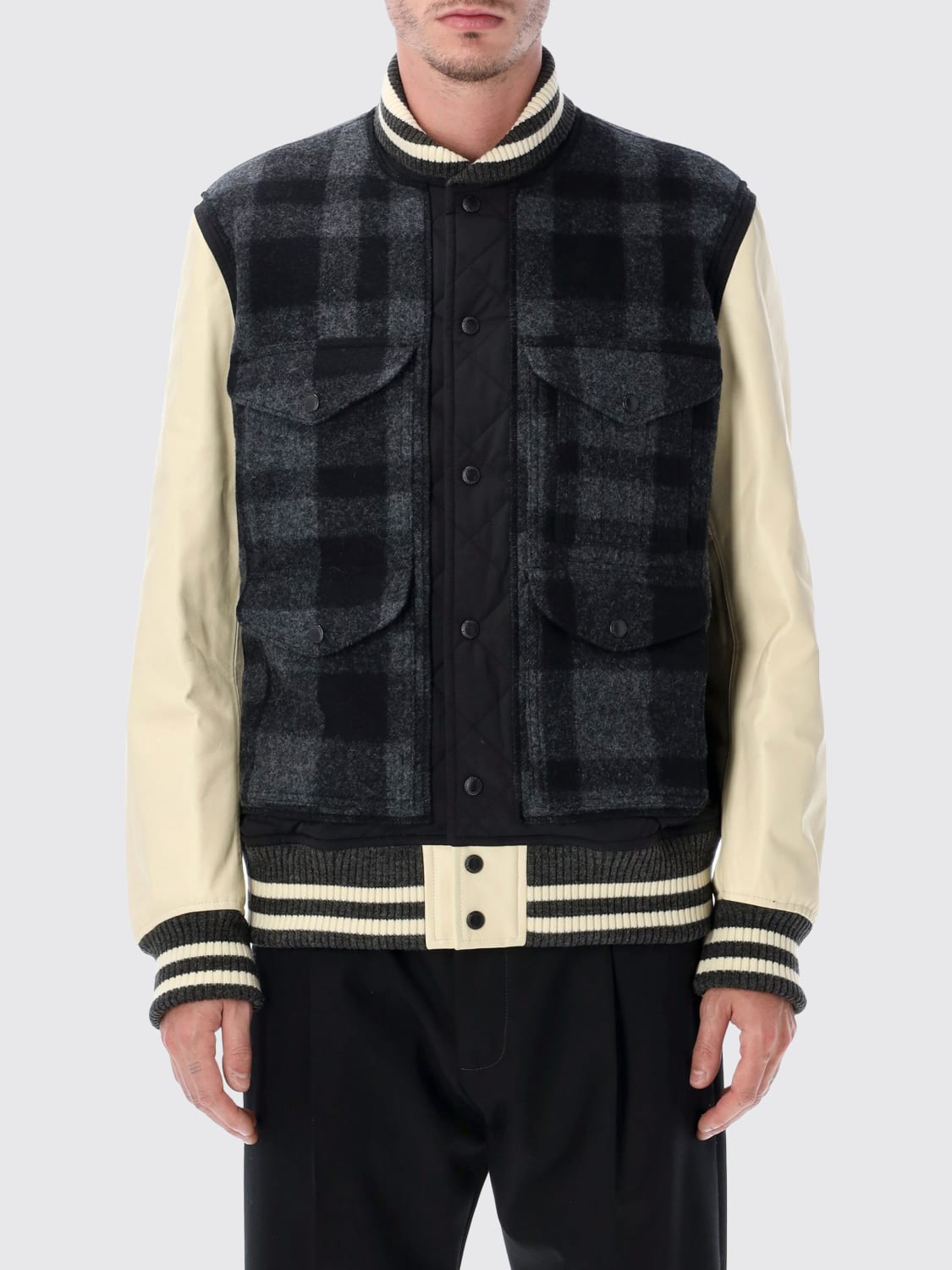 JUNYA WATANABE JACKET: Jacket men Junya Watanabe, Black - Img 1