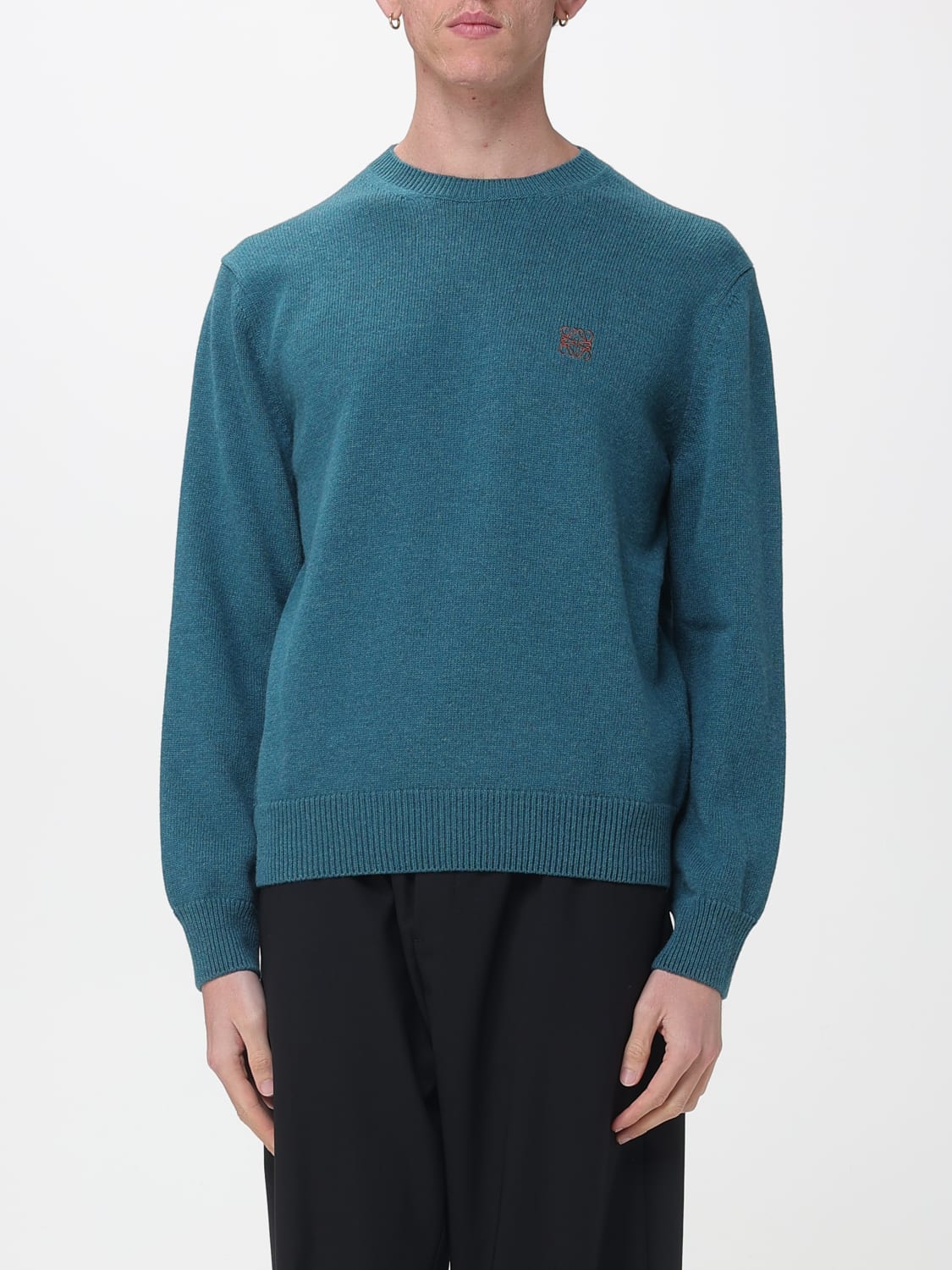 LOEWE SWEATER: Sweater men Loewe, Green - Img 1