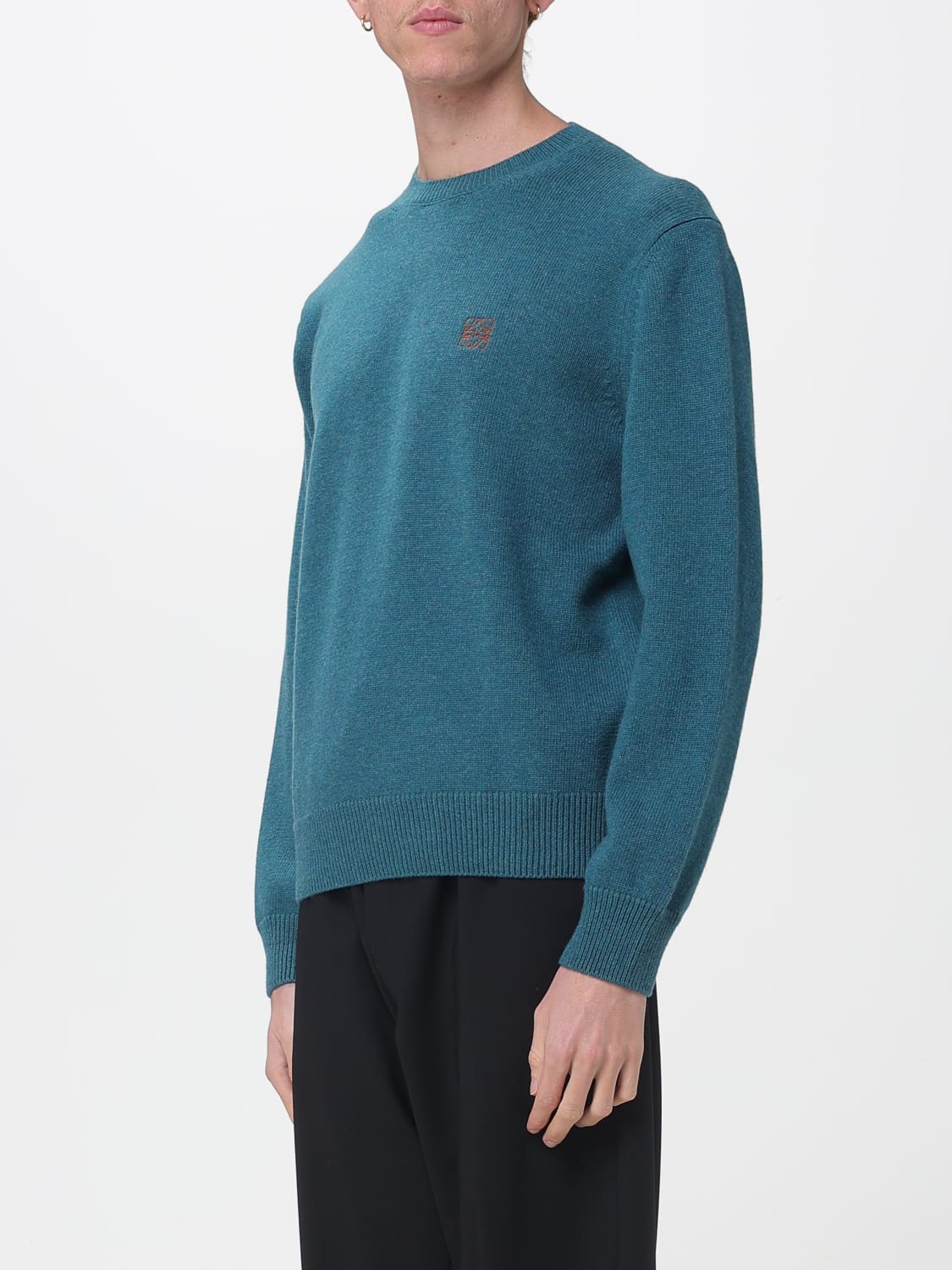 LOEWE SWEATER: Sweater men Loewe, Green - Img 4
