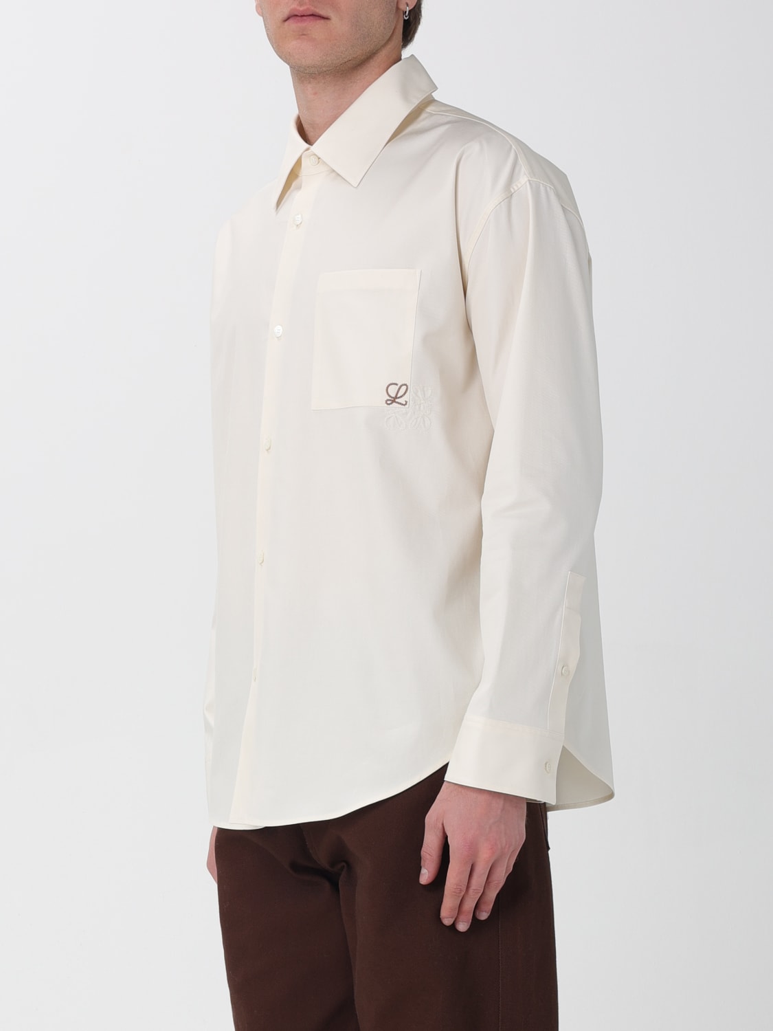 LOEWE HEMD: Hemd herren Loewe, Beige - Img 4
