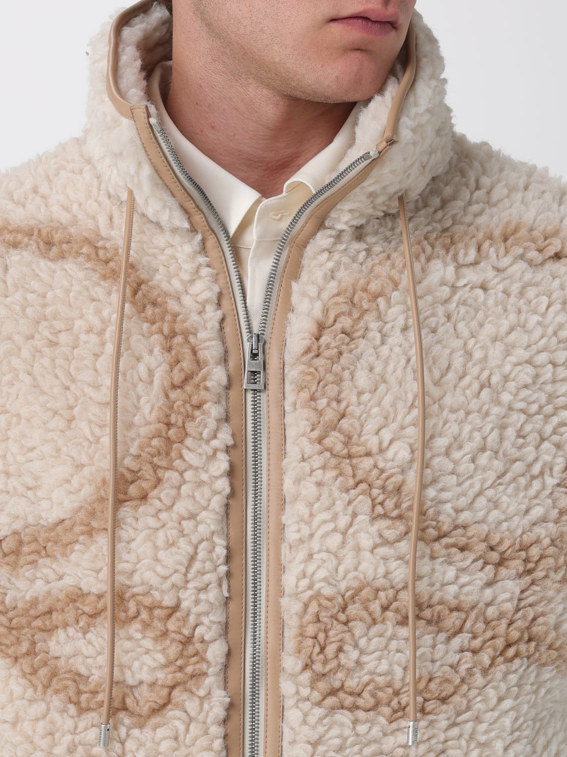 LOEWE 西装马甲: 毛衣 男士 Loewe, 米色 - Img 5