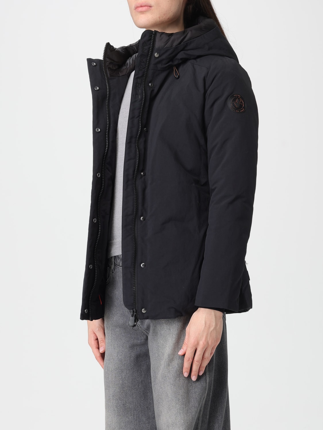 SAVE THE DUCK MANTEL: Mantel damen Save The Duck, Schwarz - Img 3