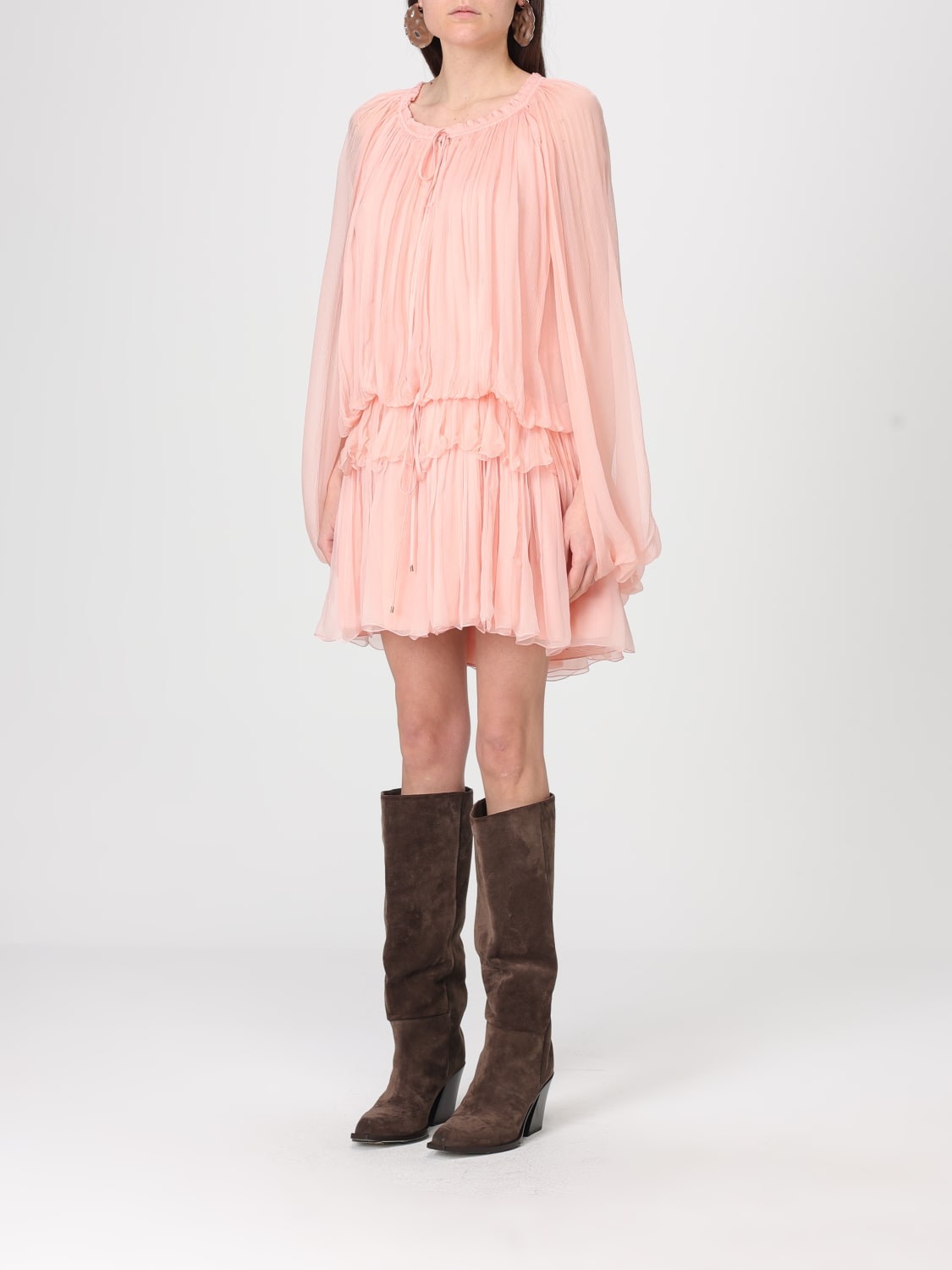 CHLOÉ DRESS: Dress woman ChloÉ, Pink - Img 4