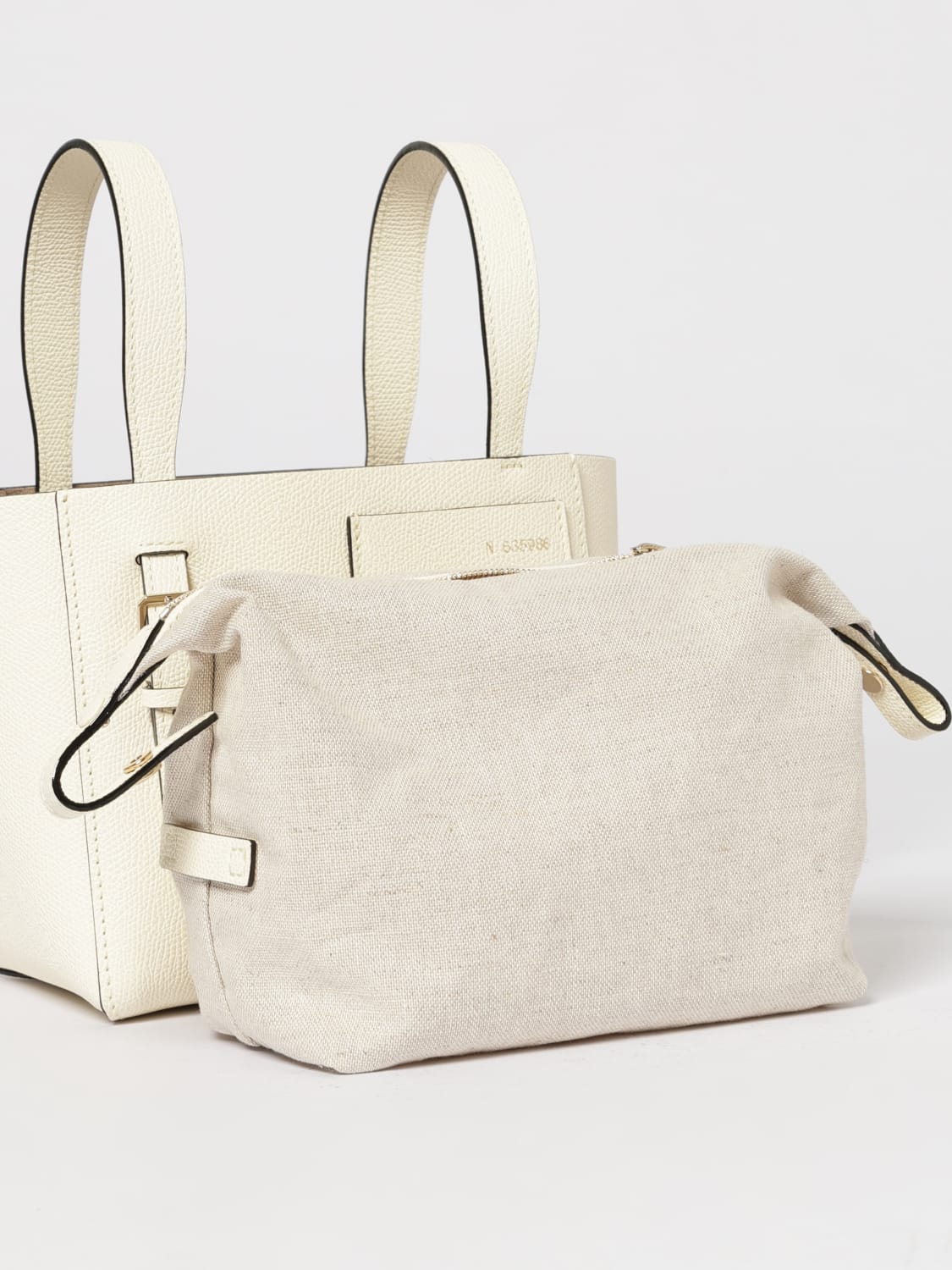 VALEXTRA SHOULDER BAG: Shoulder bag woman Valextra, White - Img 4