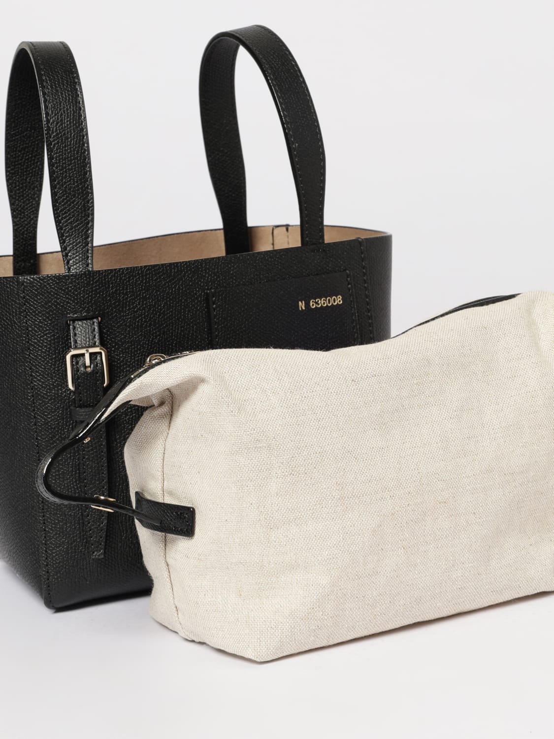 VALEXTRA SHOULDER BAG: Shoulder bag woman Valextra, Black - Img 4