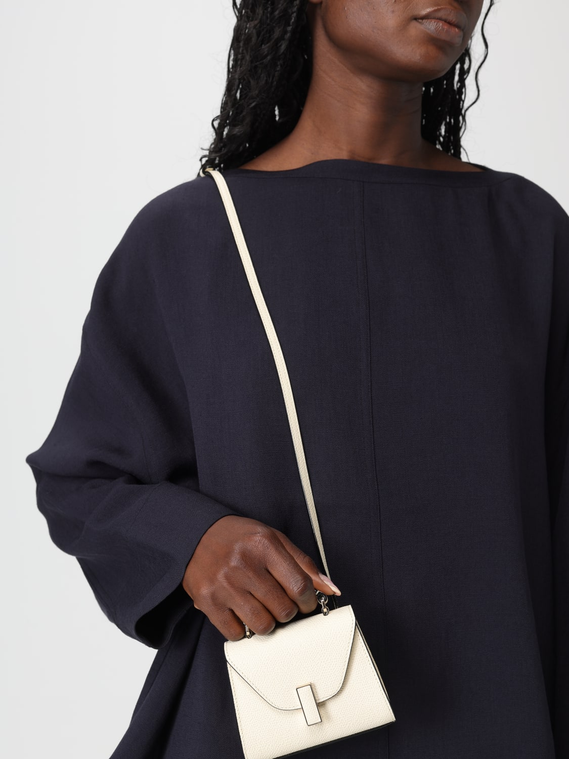 VALEXTRA SCHULTERTASCHE: Schultertasche damen Valextra, Weiß - Img 2