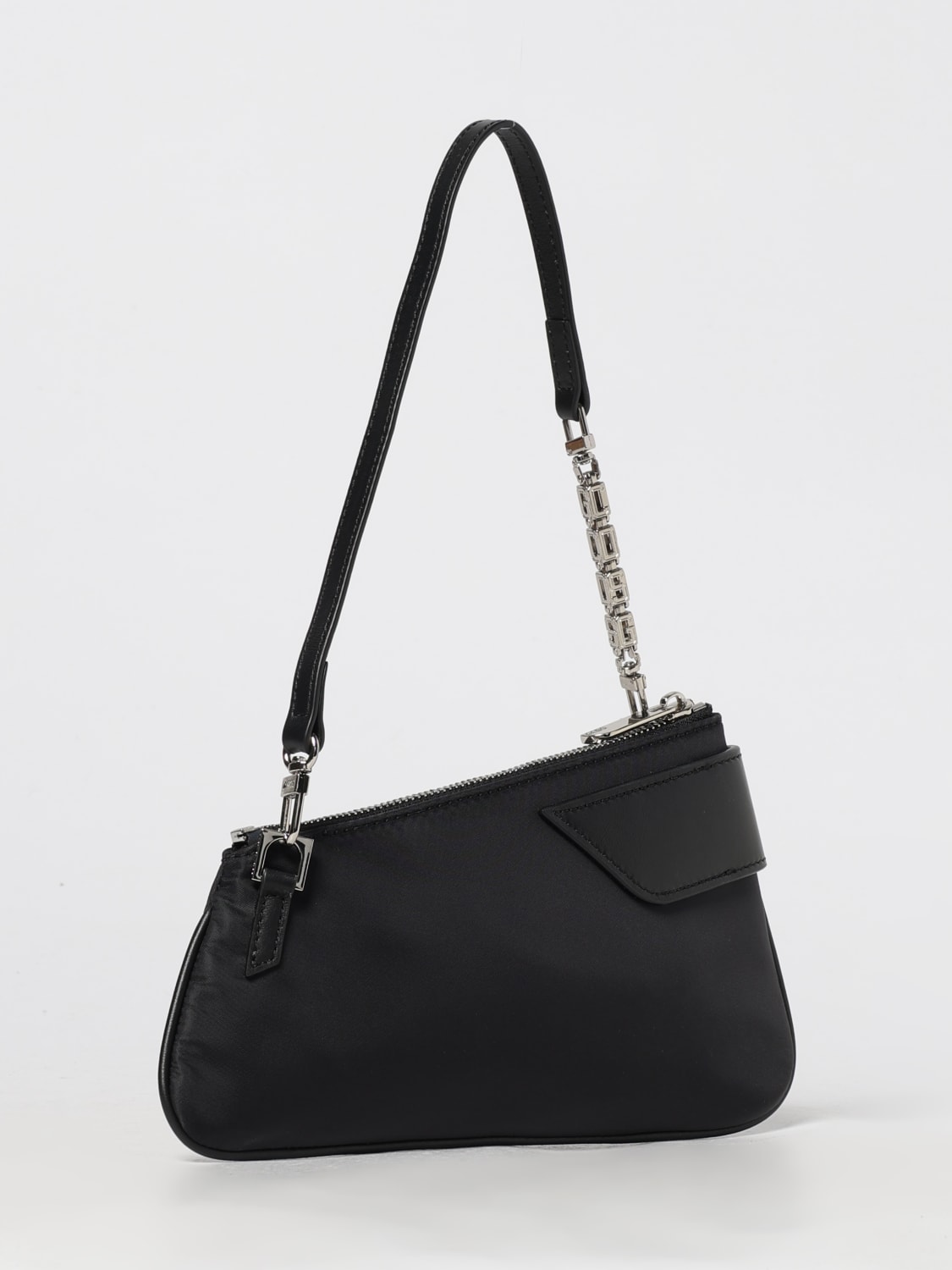 GCDS SAC PORTÉ ÉPAULE: Sac porté épaule femme GCDS, Noir - Img 2