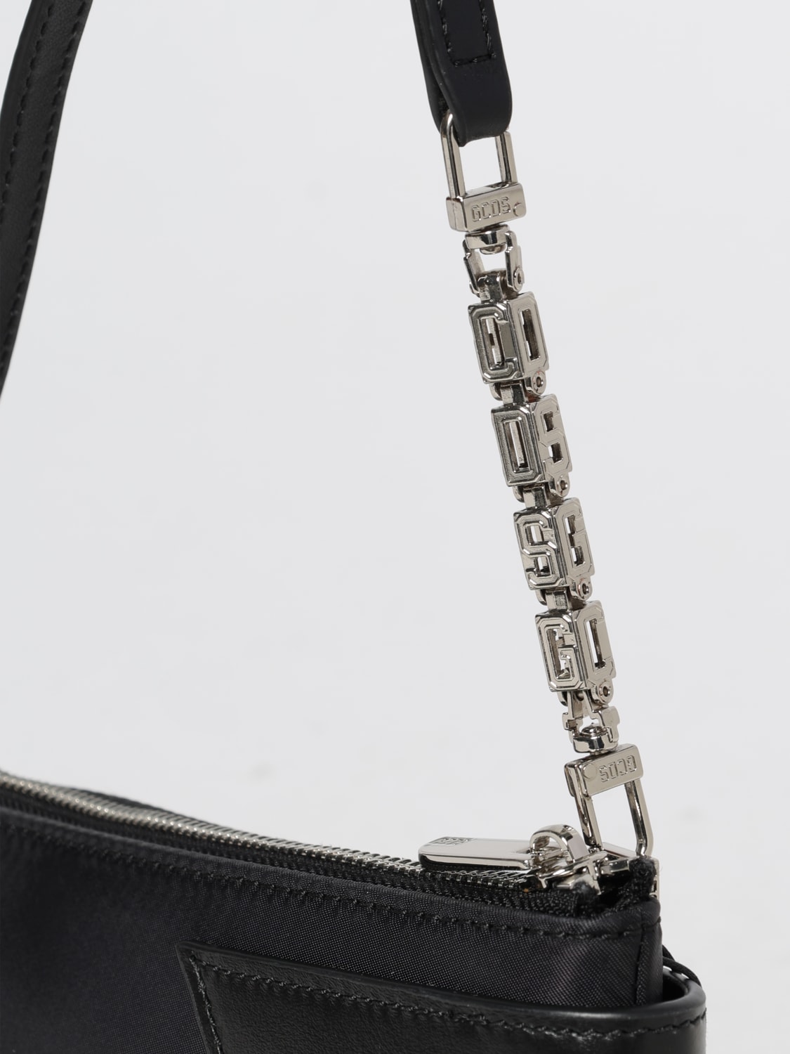 GCDS SAC PORTÉ ÉPAULE: Sac porté épaule femme GCDS, Noir - Img 3