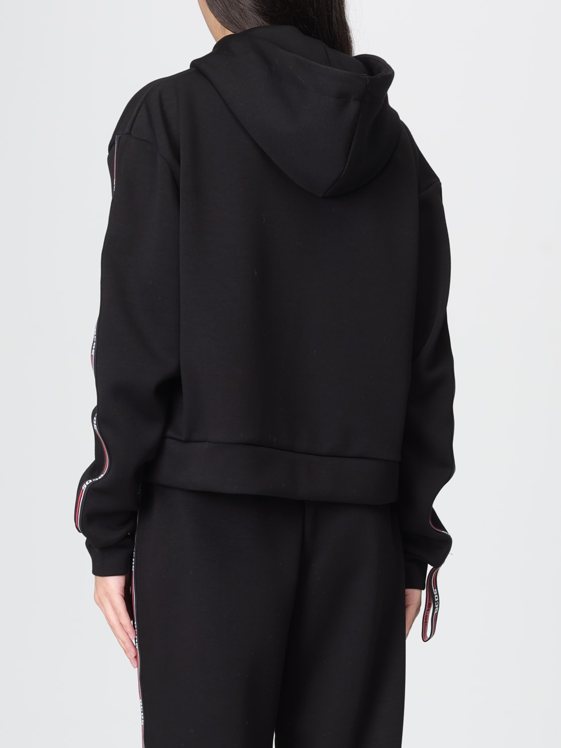 GCDS SWEATSHIRT: Sweater woman GCDS, Black - Img 3