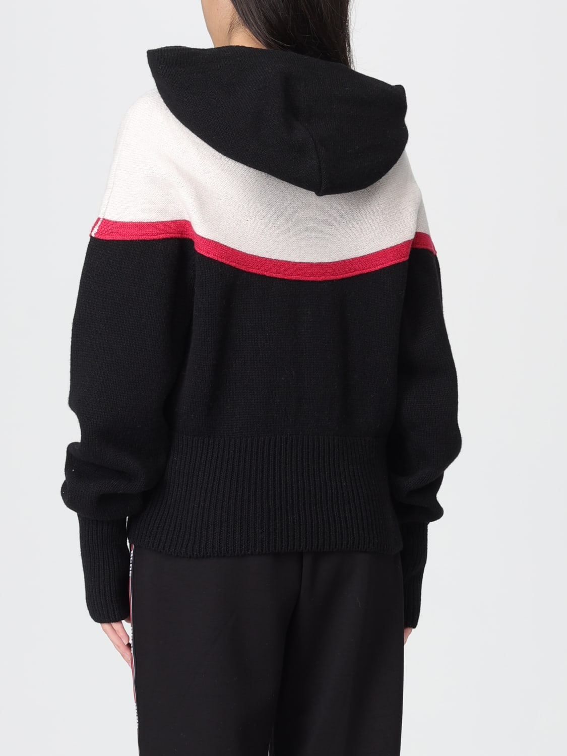 GCDS SWEATSHIRT: Pullover damen GCDS, Schwarz - Img 2