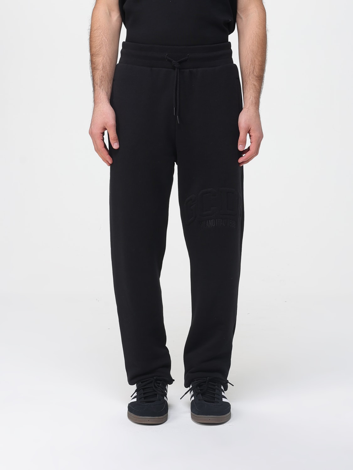 GCDS PANTS: Pants men GCDS, Black - Img 1