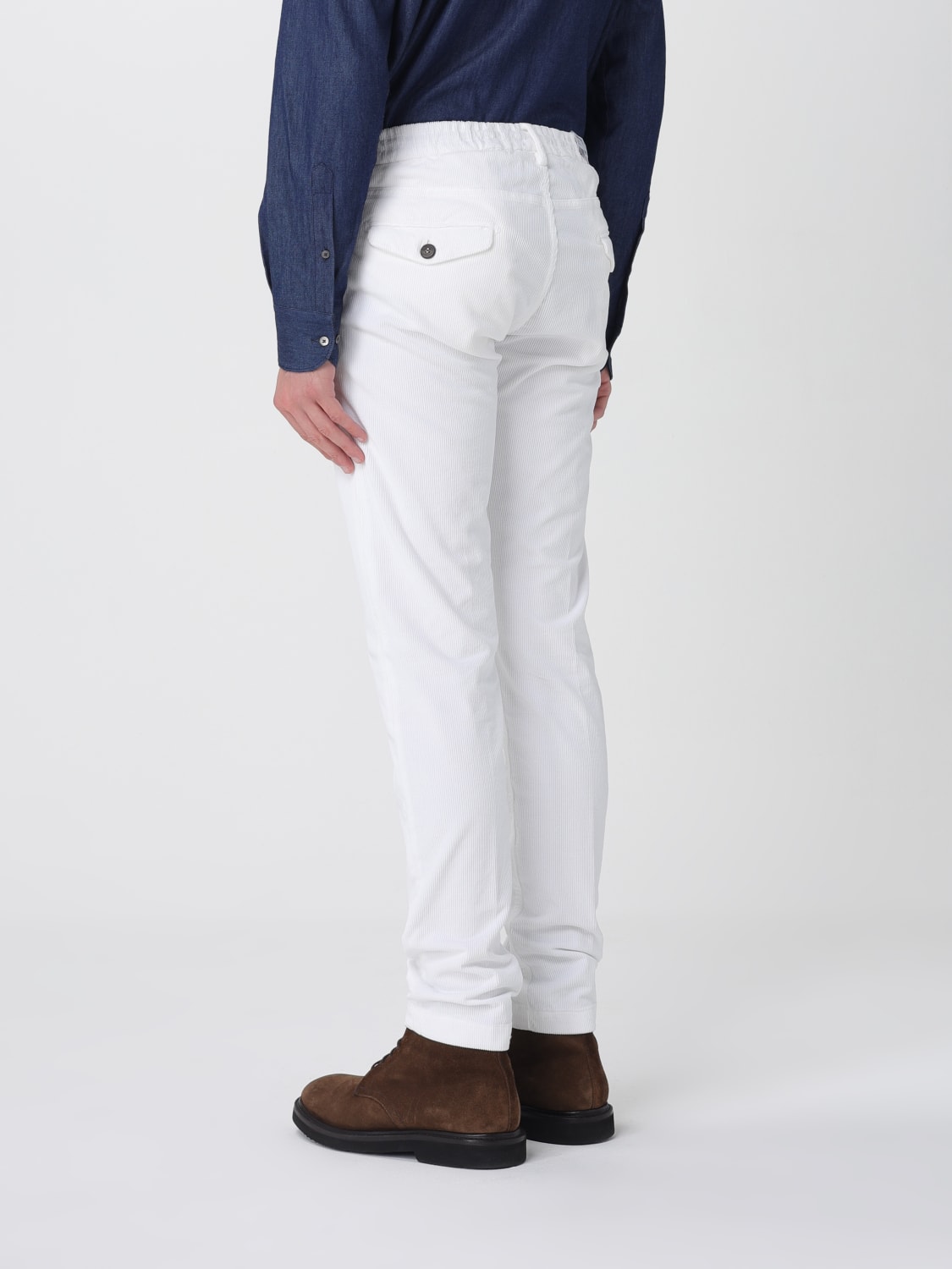 ELEVENTY PANTS: Pants men Eleventy, White - Img 2