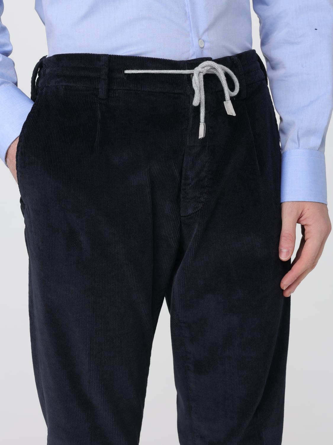ELEVENTY TROUSERS: Trousers men Eleventy, Blue - Img 3
