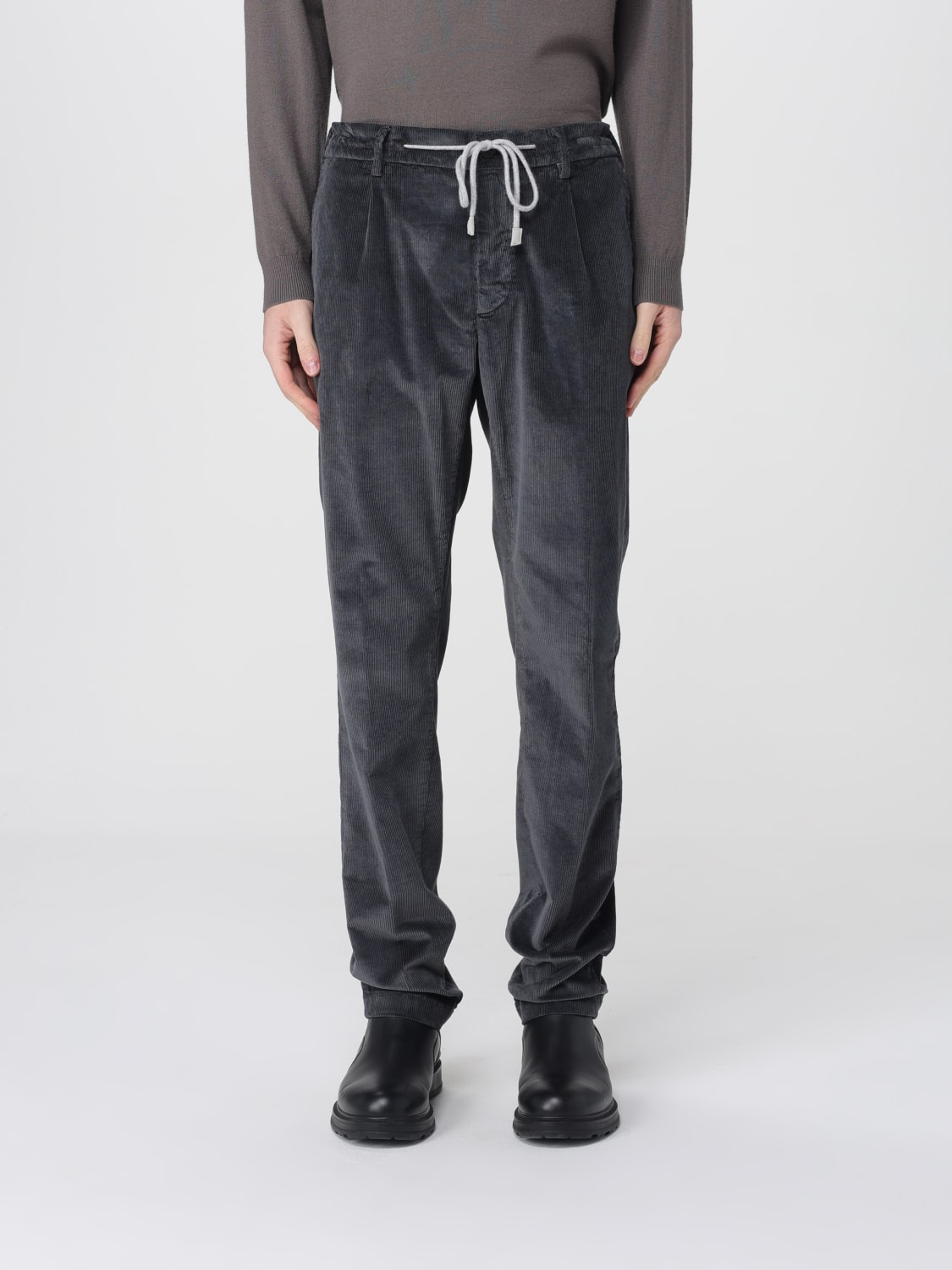 ELEVENTY HOSE: Hose herren Eleventy, Grau - Img 1