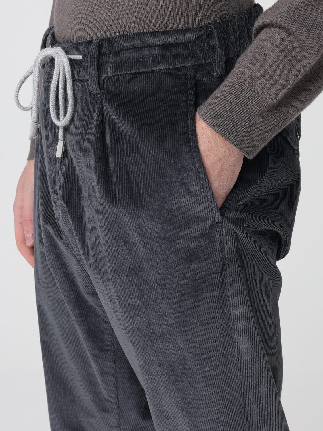 ELEVENTY HOSE: Hose herren Eleventy, Grau - Img 3