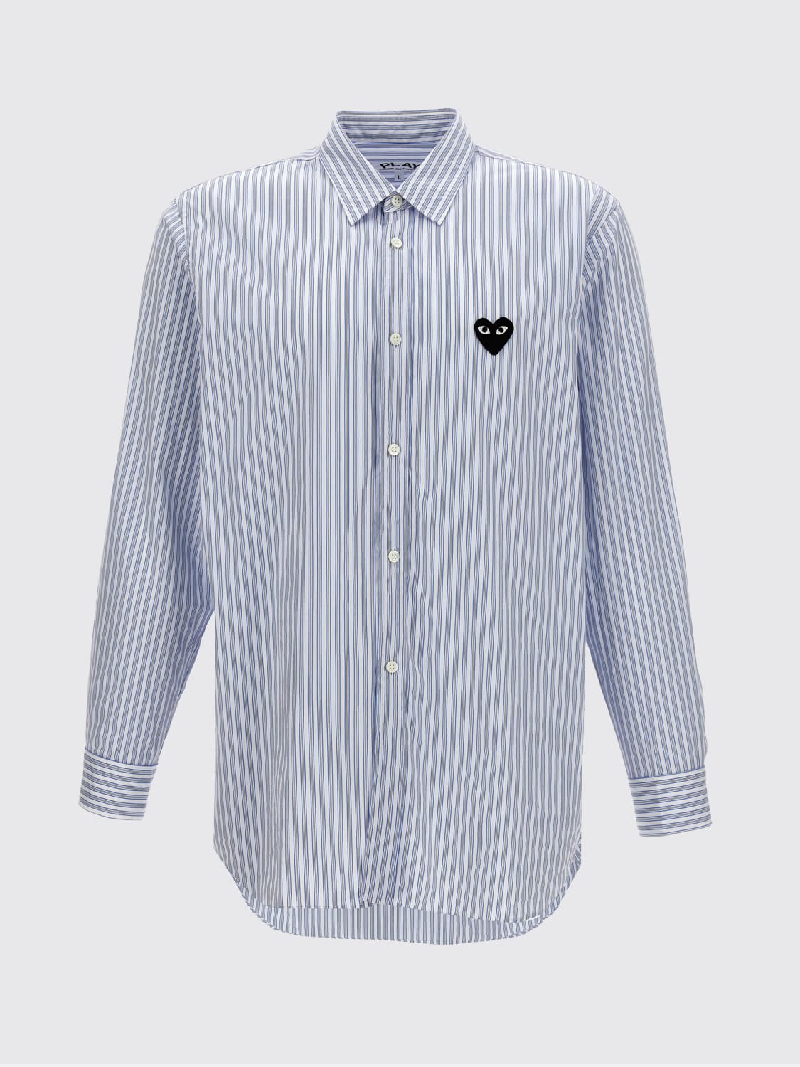 COMME DES GARÇONS PLAY SHIRT: Shirt men Comme Des Garçons Play, Blue - Img 1