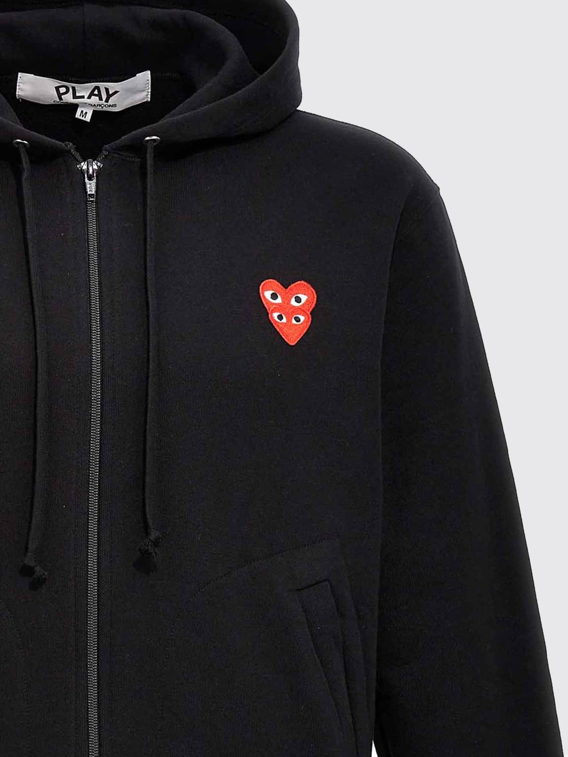 COMME DES GARÇONS PLAY SWEATSHIRT: Sweatshirt men Comme Des Garçons Play, Black - Img 3