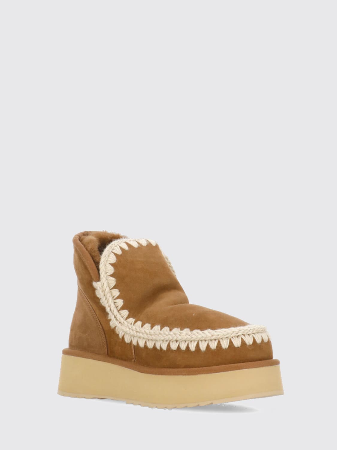 MOU BOOTS: Boots woman Mou, Brown - Img 2