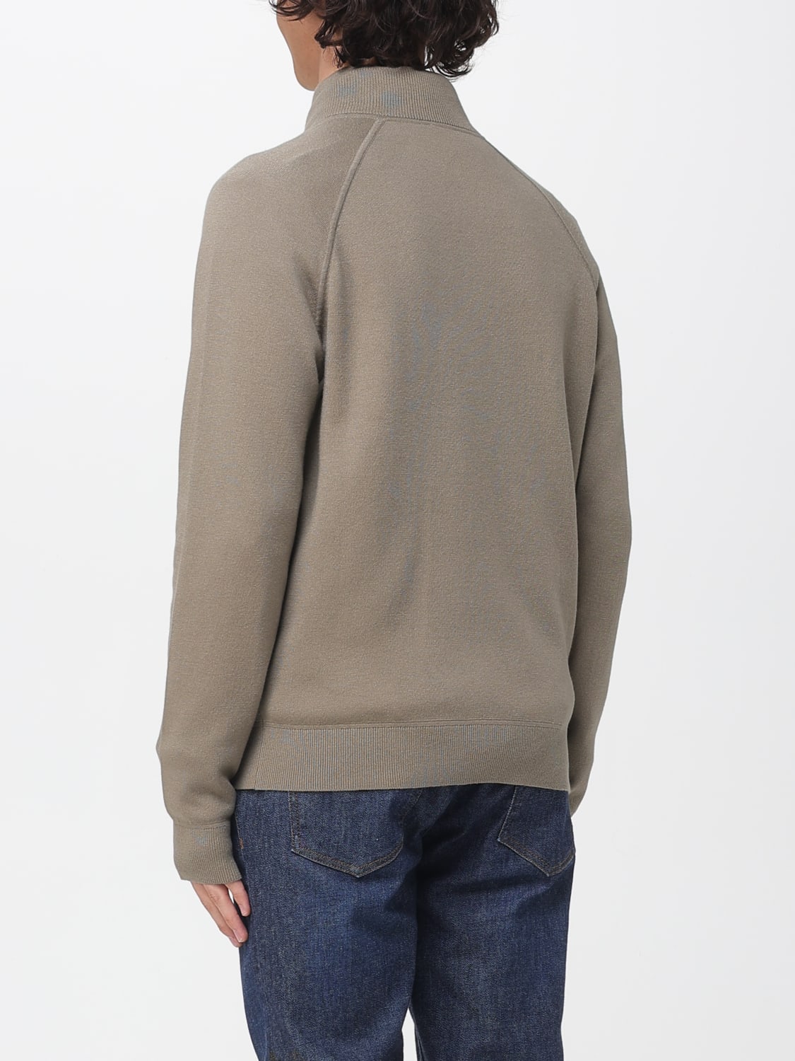 BOSS 毛衣: 毛衣 男士 Boss, 棕色 - Img 2