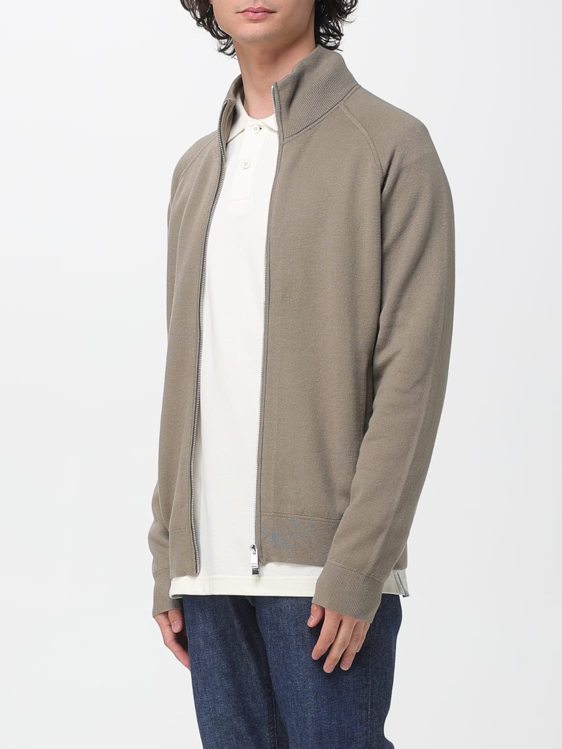 BOSS 毛衣: 毛衣 男士 Boss, 棕色 - Img 3