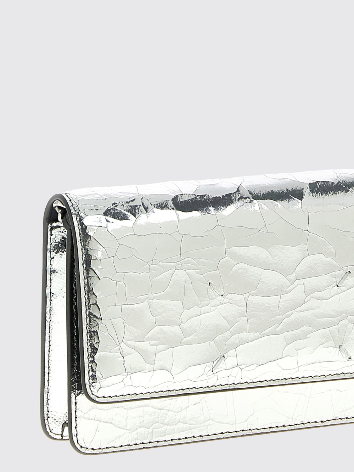 MAISON MARGIELA BANDOLERA: Maletín mujer Maison Margiela, Plata - Img 3