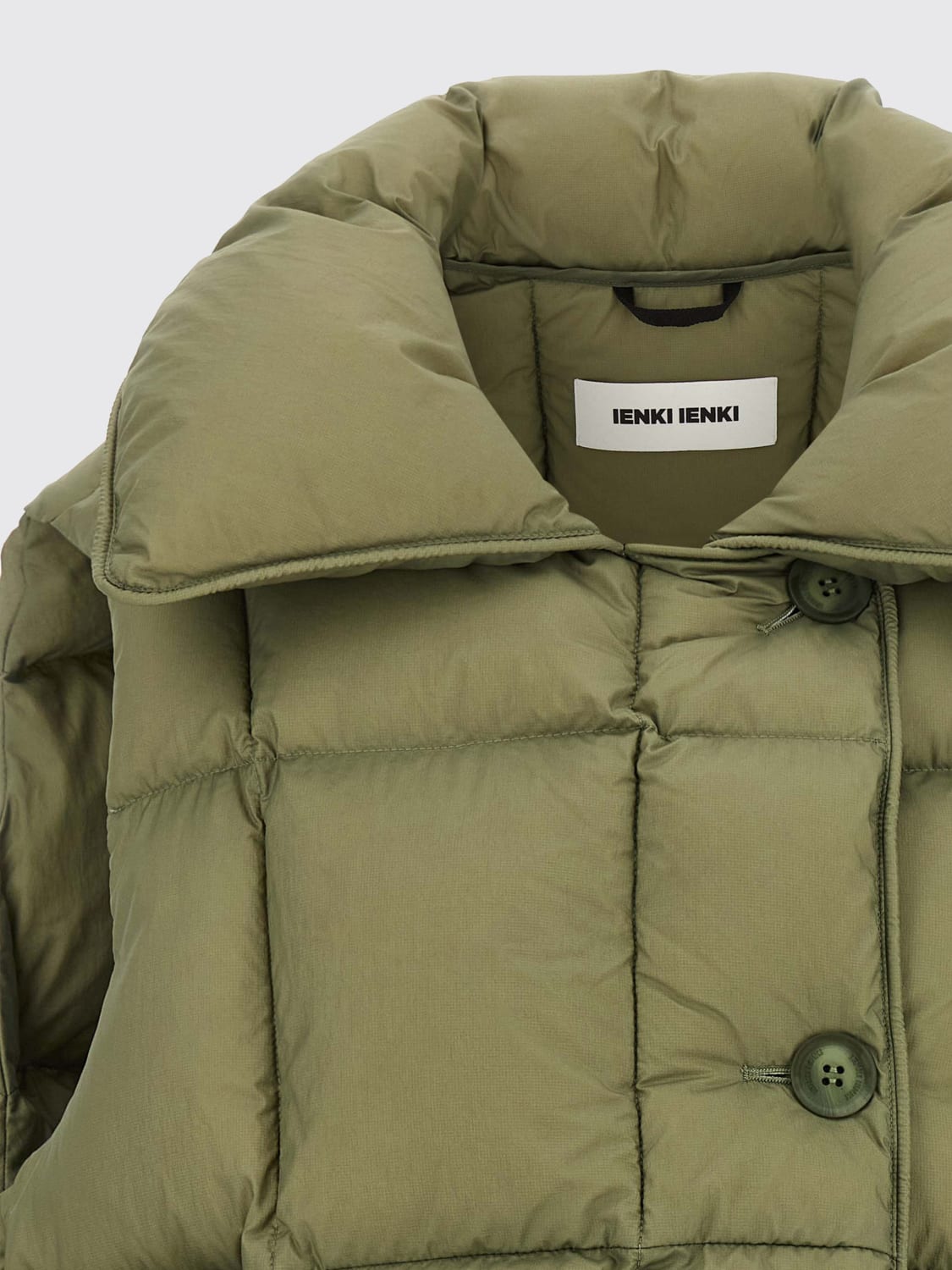 IENKI IENKI WAISTCOAT: Waistcoat woman Ienki Ienki, Green - Img 3