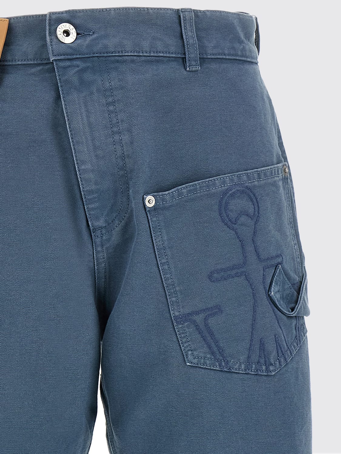 JW ANDERSON PANTALONES: Pantalones mujer Jw Anderson, Azul Oscuro - Img 3