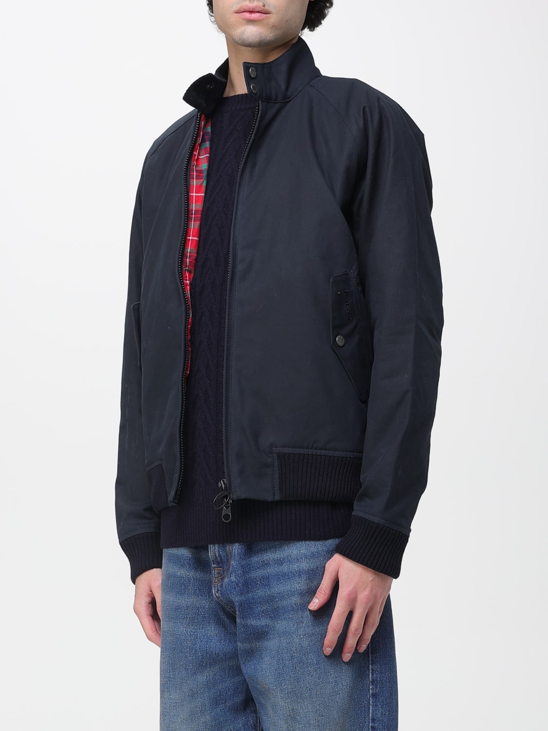 BARBOUR JACKET: Jacket men Barbour, Blue - Img 3