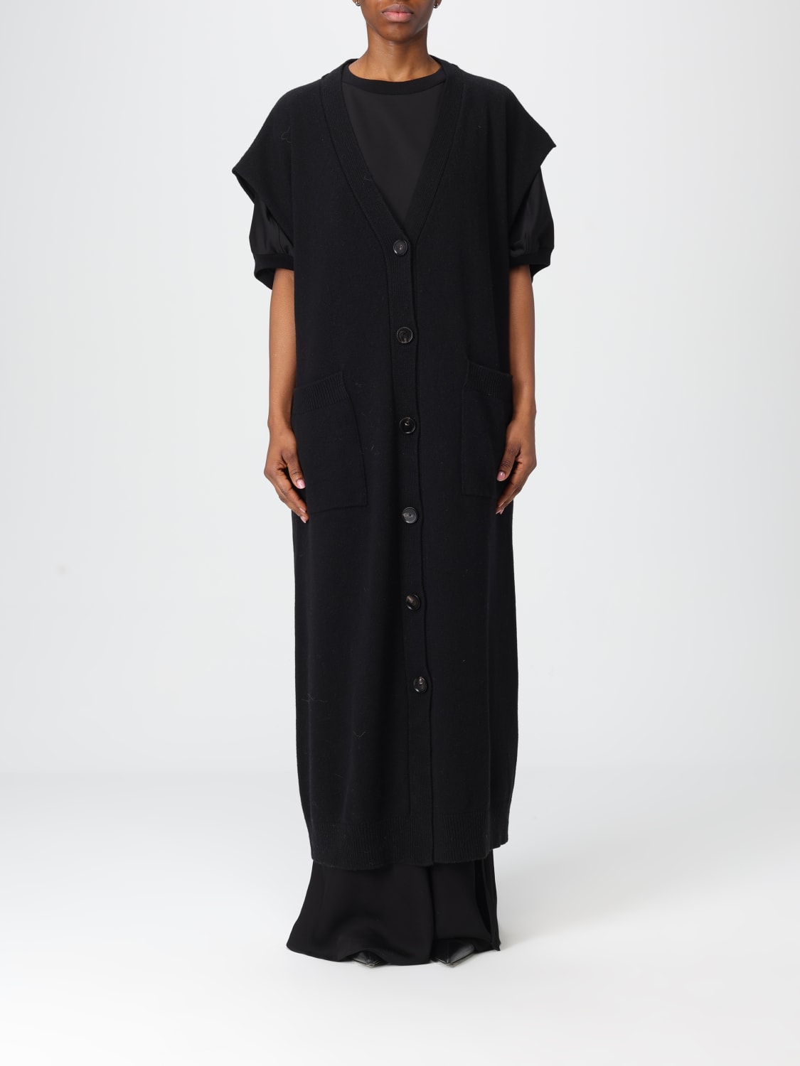 LIVIANA CONTI SWEATER: Sweater woman Liviana Conti, Black - Img 1