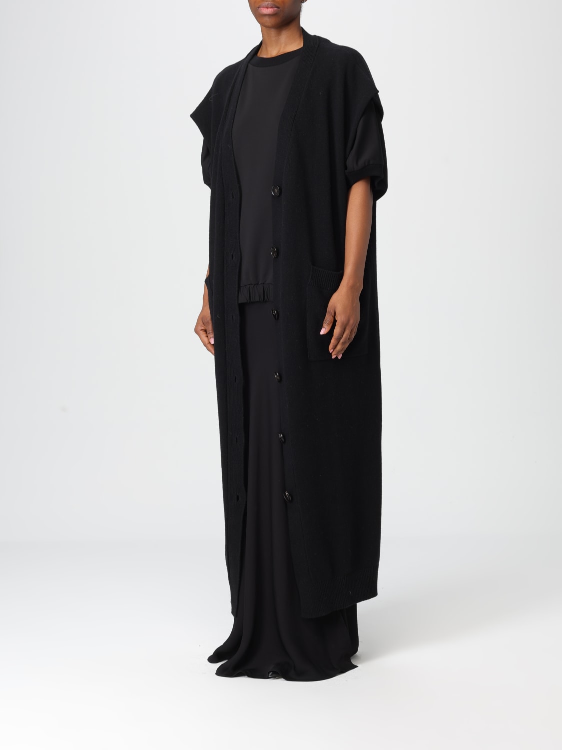 LIVIANA CONTI SWEATER: Sweater woman Liviana Conti, Black - Img 3