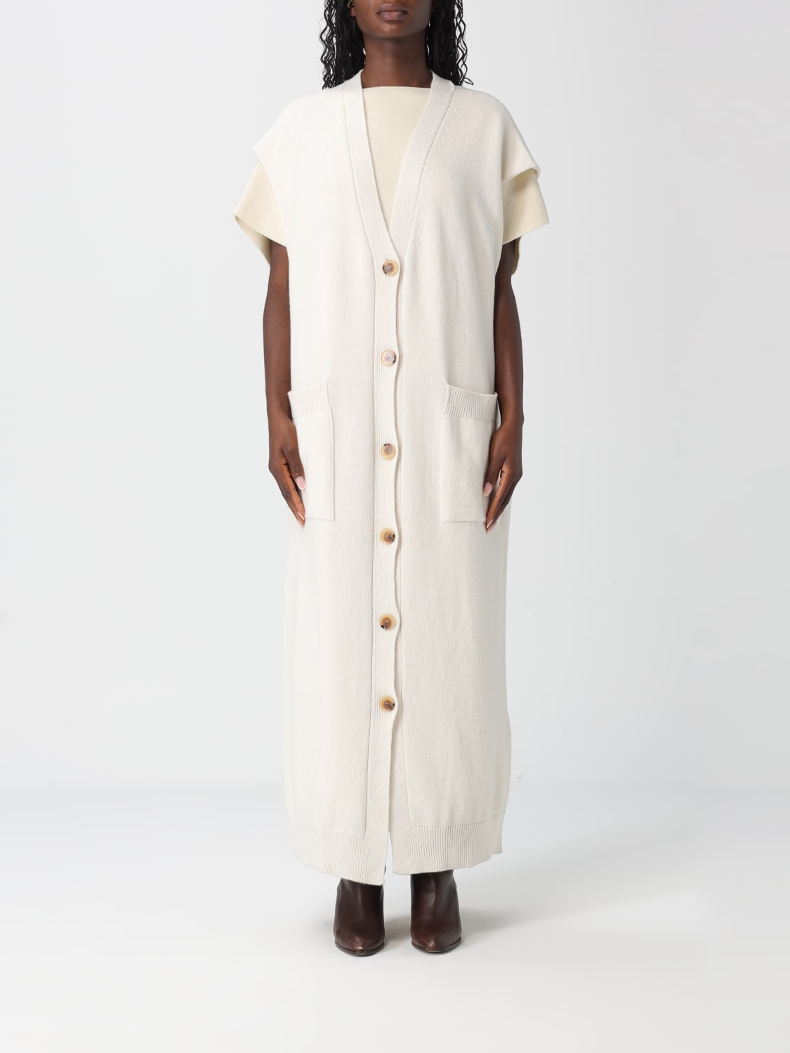 LIVIANA CONTI PULL: Pull femme Liviana Conti, Gris - Img 1