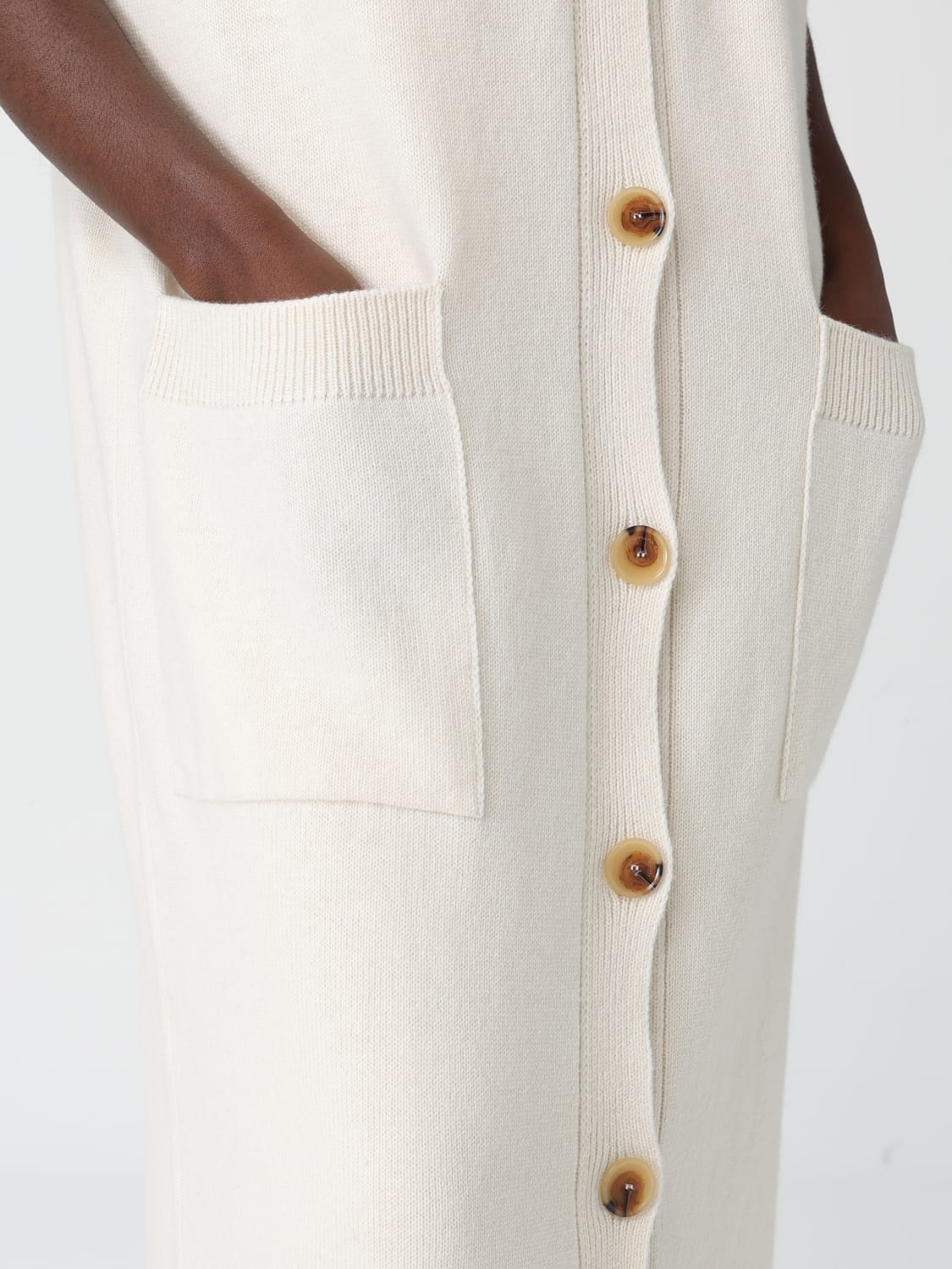 LIVIANA CONTI PULL: Pull femme Liviana Conti, Gris - Img 5