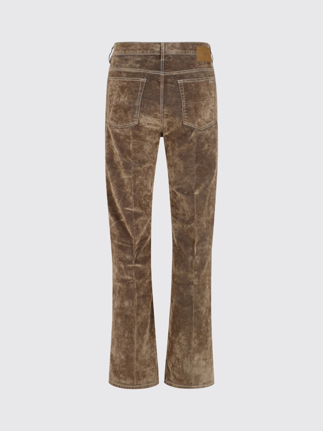 AMIRI 裤子: 裤子 男士 Amiri, 棕色 - Img 2