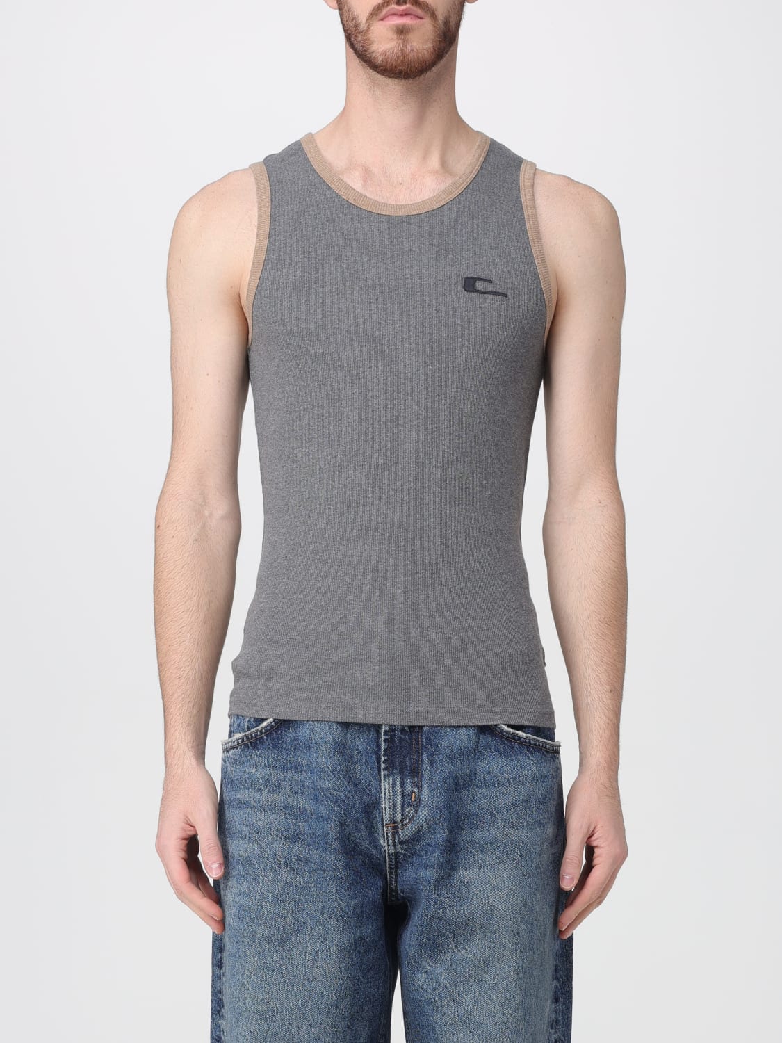 CARRER T-SHIRT: Tank top men Carrer, Grey - Img 1