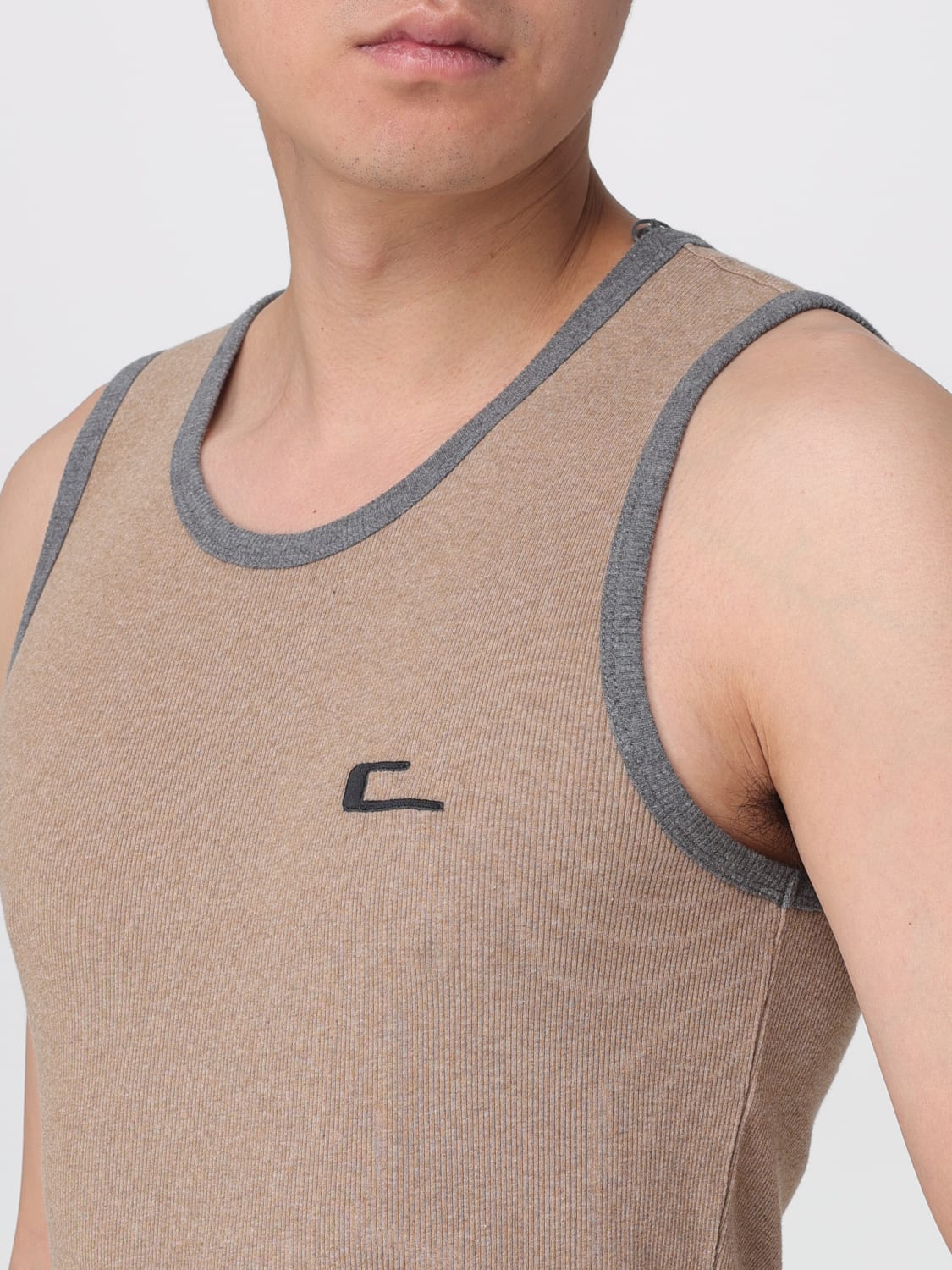 CARRER T-SHIRT: Tank top men Carrer, Beige - Img 4