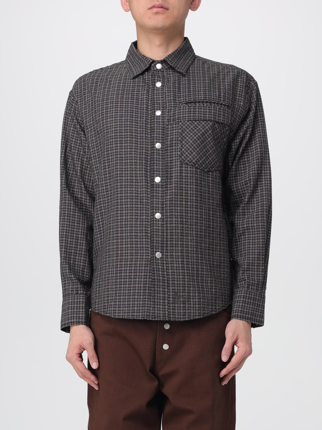 CARRER CHEMISE: Chemise homme Carrera, Marron - Img 1