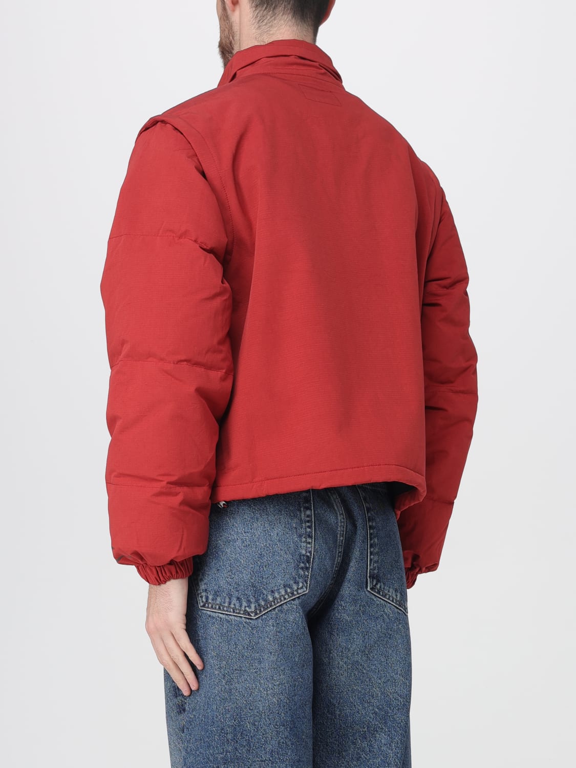 CARRER GIACCA: GIubbotto Carrer in misto cotone , Rosso - Img 2