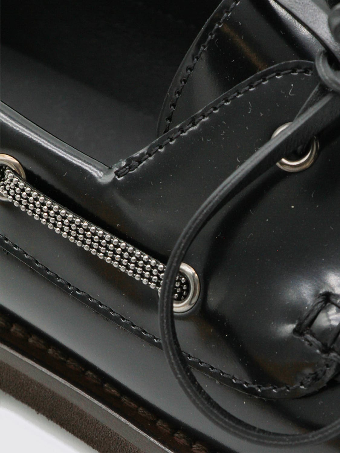 BRUNELLO CUCINELLI MOKASSINS: Sneakers damen Brunello Cucinelli, Schwarz - Img 4