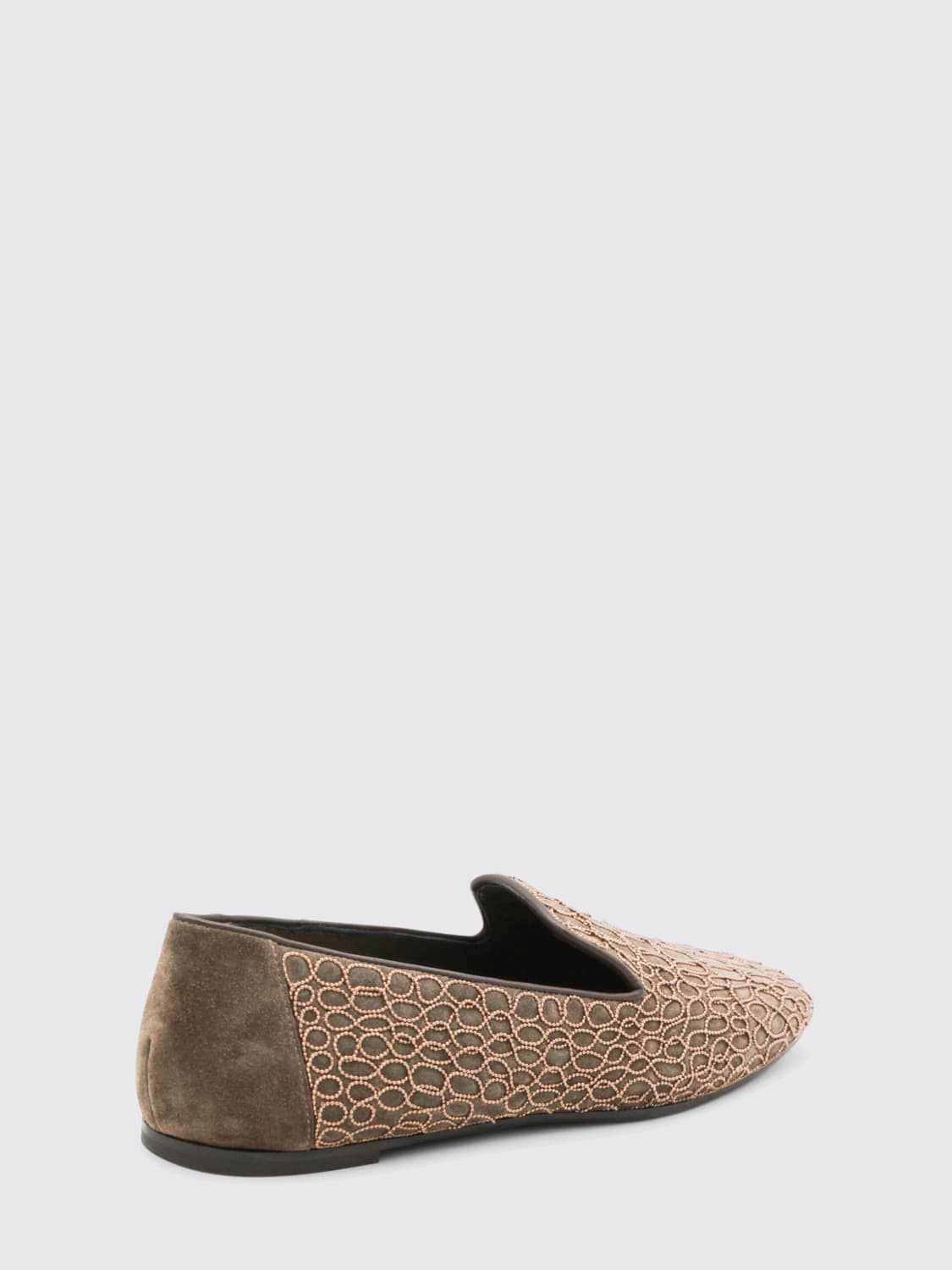 BRUNELLO CUCINELLI LOAFER: Loafer woman Brunello Cucinelli, Beige - Img 3