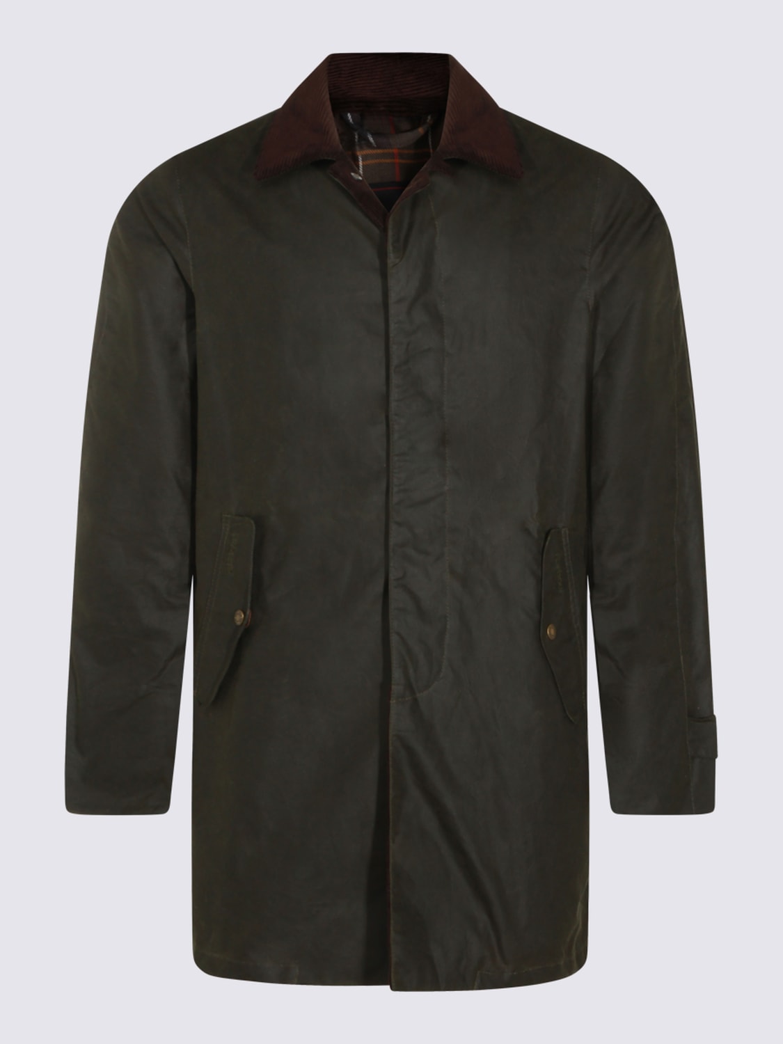 BARBOUR COAT: Coat men Barbour, Green - Img 1