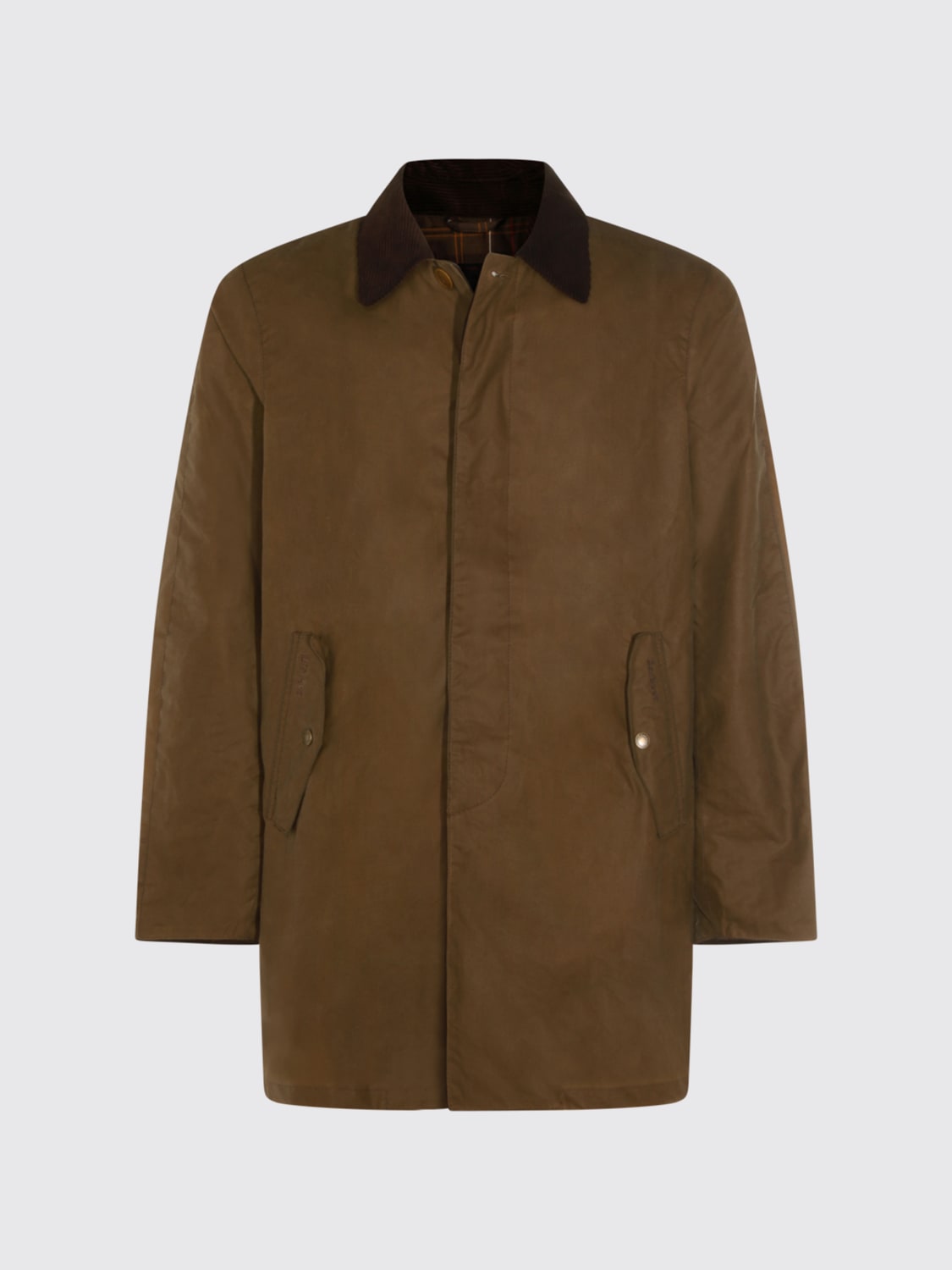 BARBOUR COAT: Coat men Barbour, Brown - Img 1