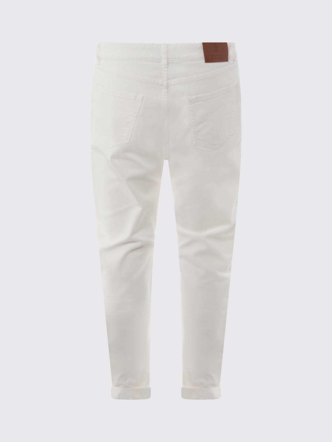BRUNELLO CUCINELLI JEANS: Jeans men Brunello Cucinelli, White - Img 2