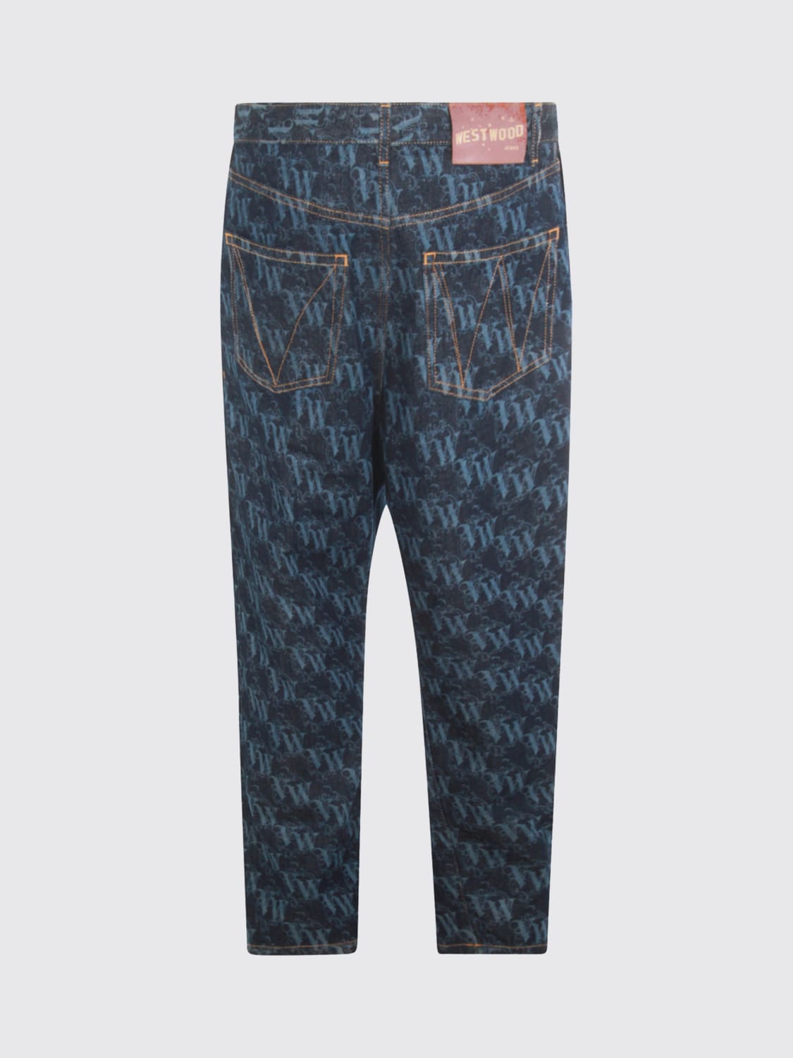 VIVIENNE WESTWOOD JEANS: Jeans men Vivienne Westwood, Blue 1 - Img 2