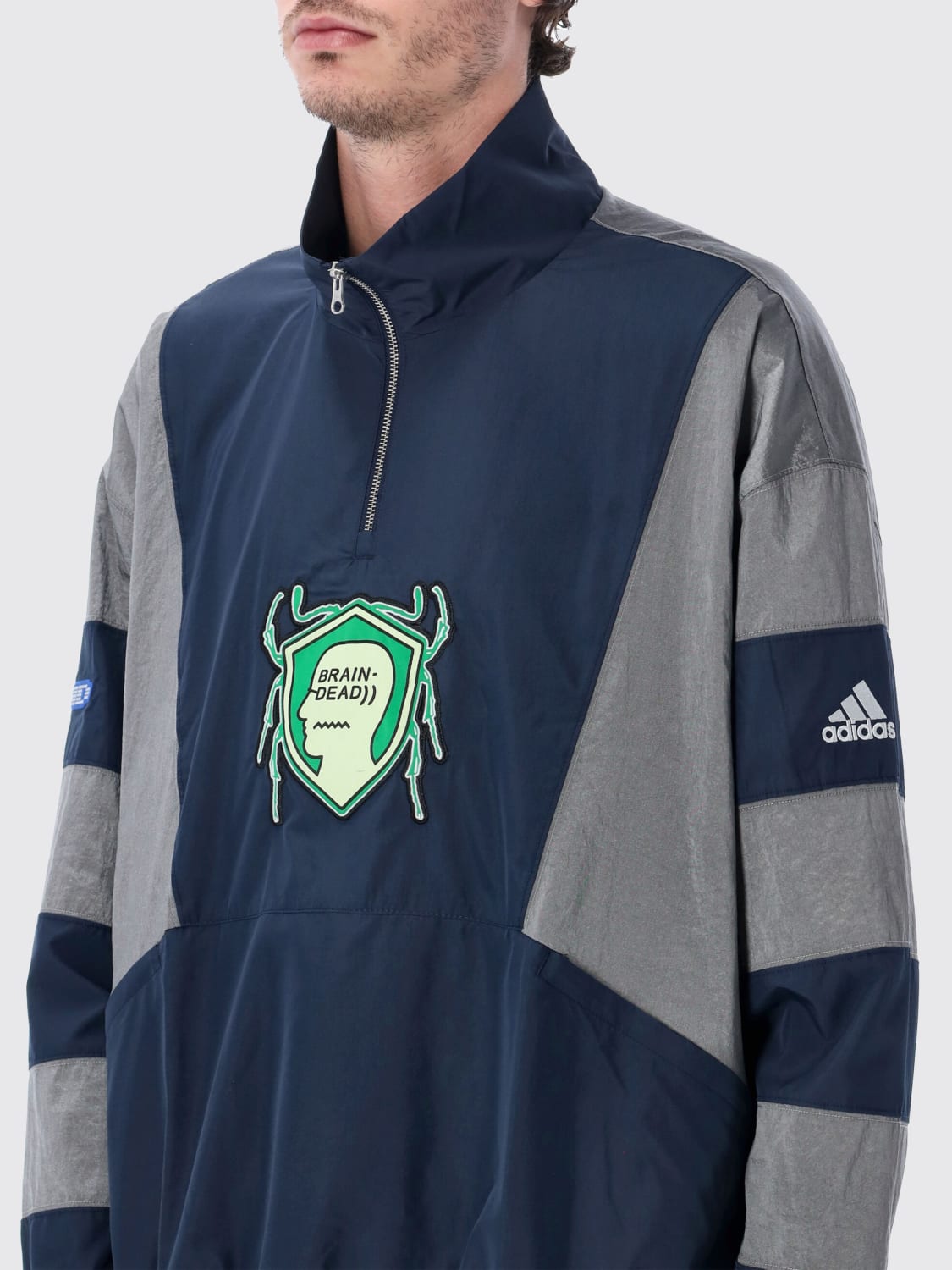 ADIDAS ORIGINALS SWEATSHIRT: Sweatshirt herren Adidas Originals, Blau - Img 3