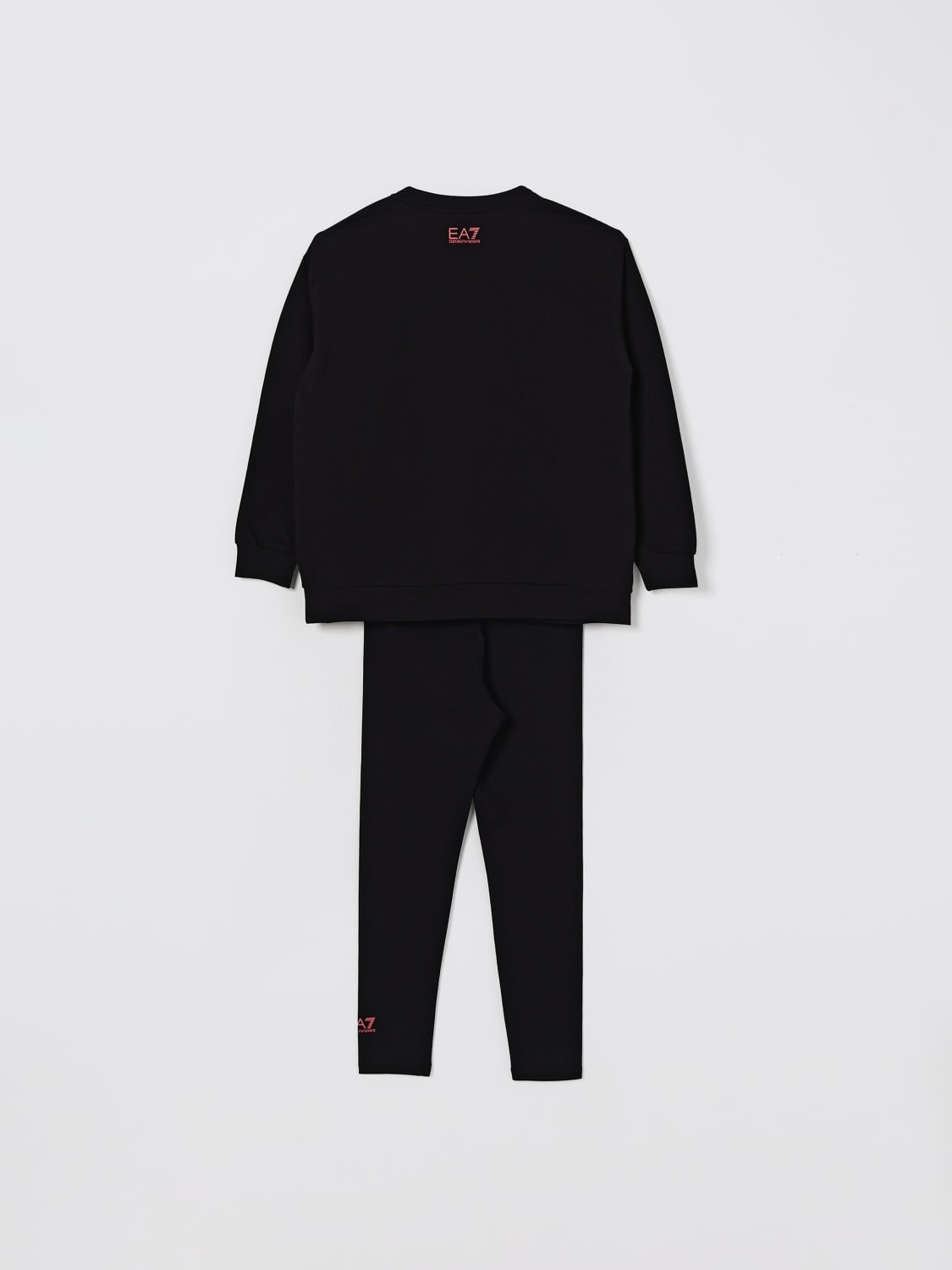 EA7 CO-ORD: Co-ord kids Ea7, Black - Img 2